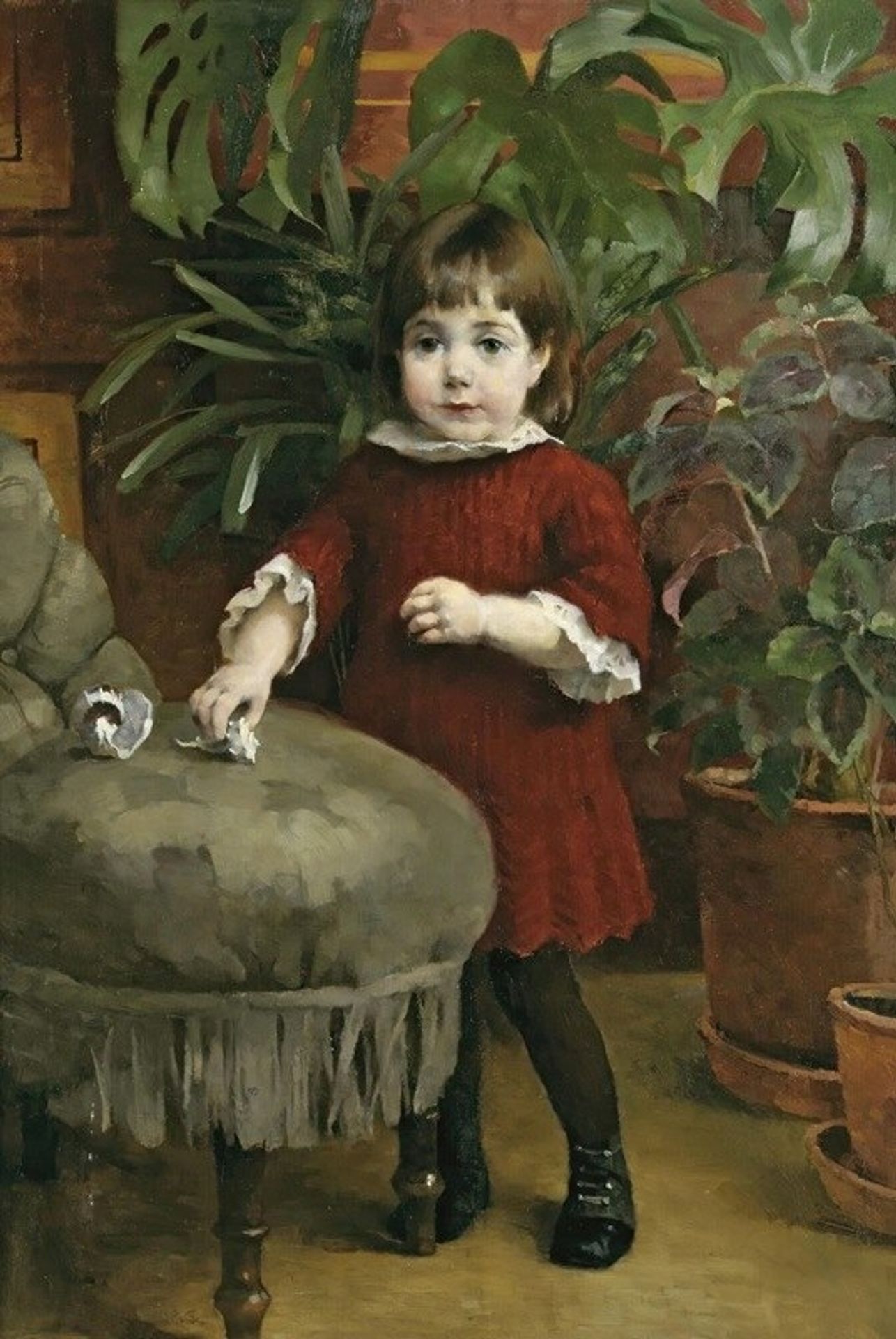 Little Gudrun by Helene Schjerfbeck