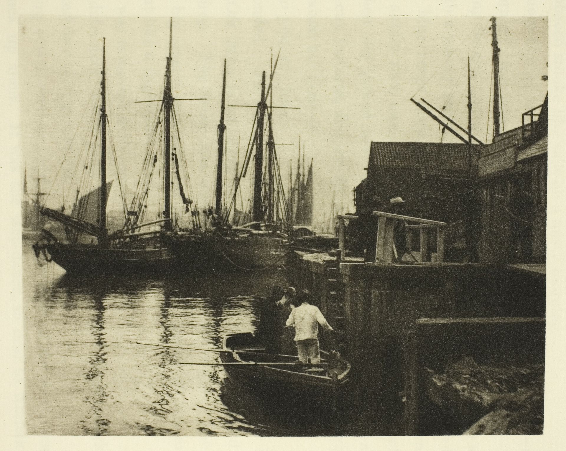 The Ferry by Peter Henry Emerson