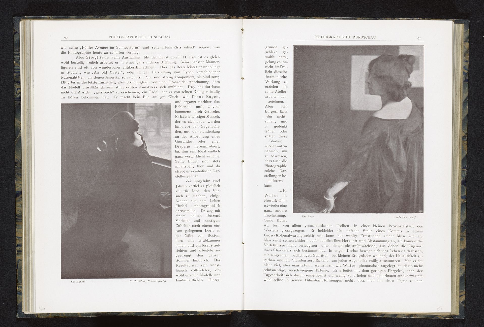 Portret van een onbekende vrouw by Clarence Hudson White