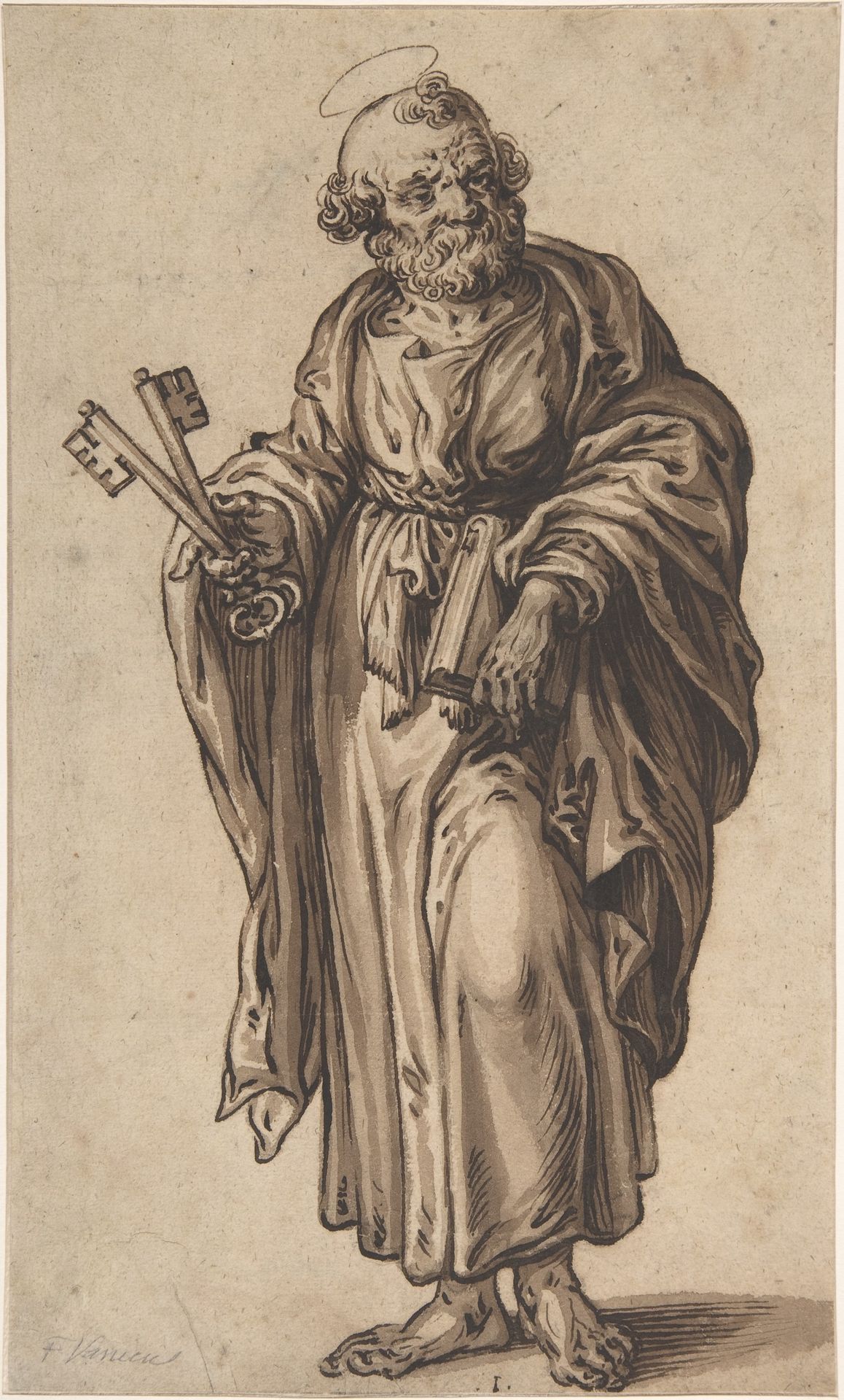 Saint Peter by Ludolf Büsinck