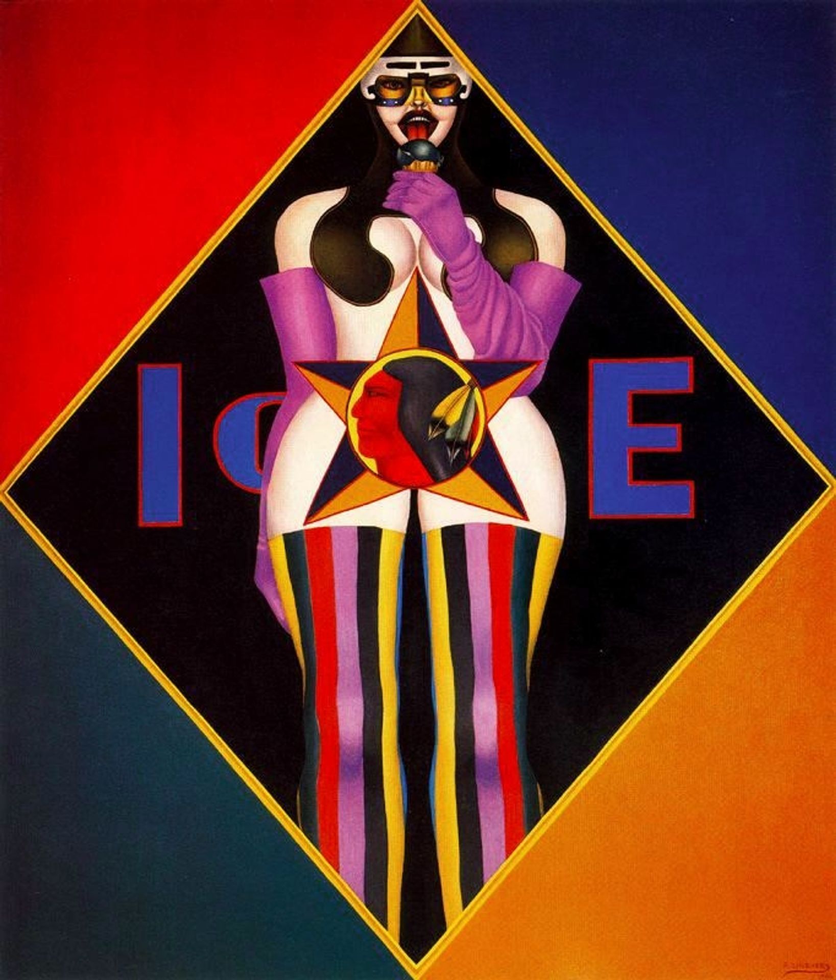 Ice by Richard Lindner