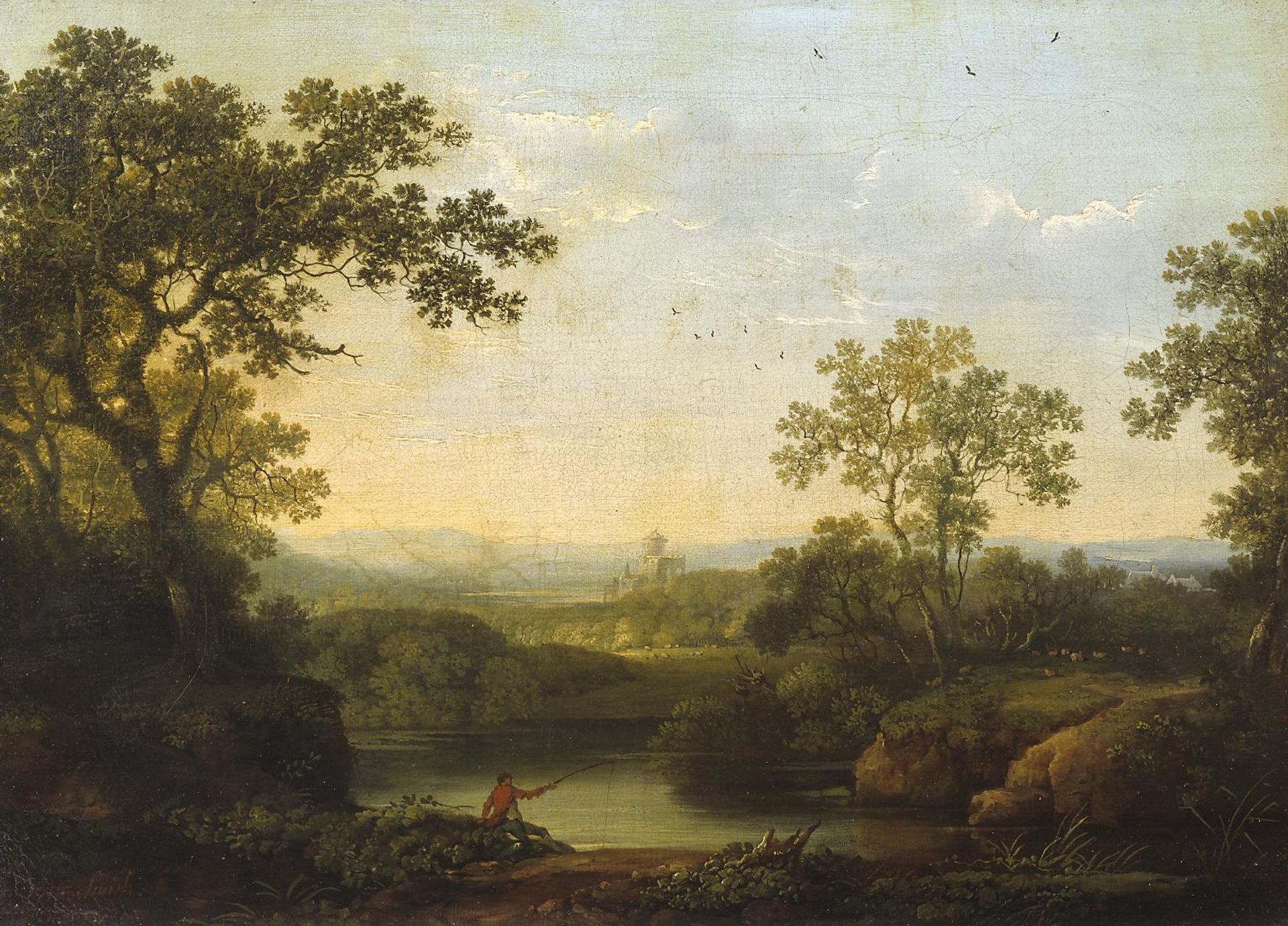 Classical Landscape by  George  of Chichester Smith