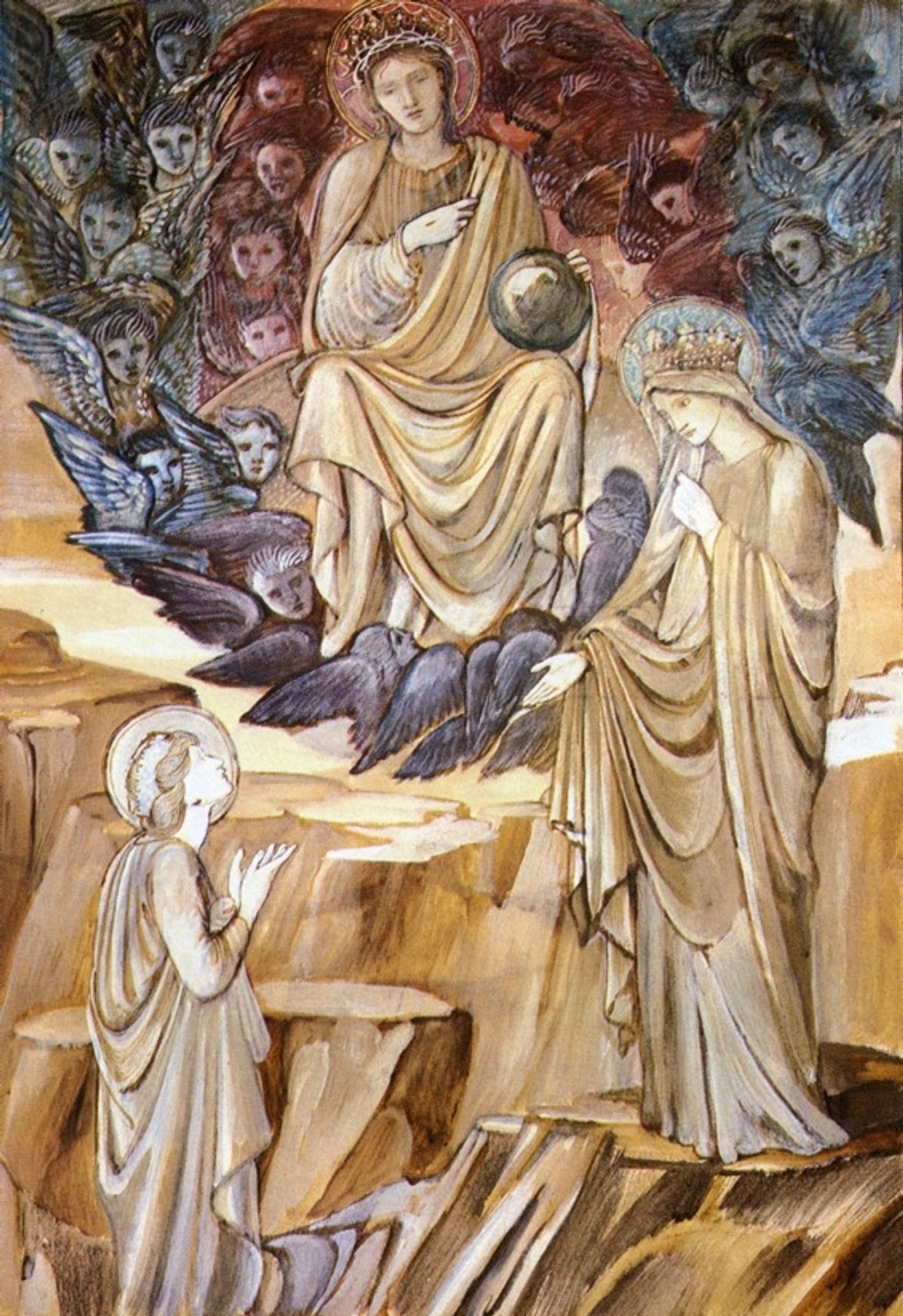 The Vision of Saint Catherine by Edward Burne-Jones
