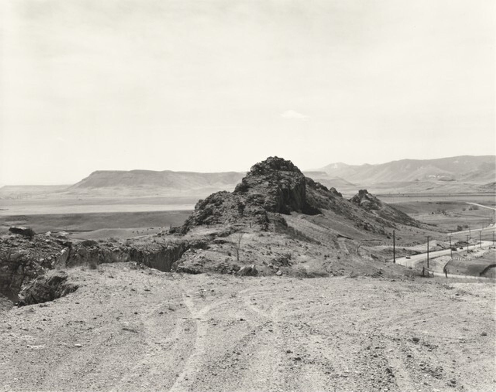 South of the Rocky Flats Nuclear Weapons Plant, Jefferson County, Colorado by Robert Adams