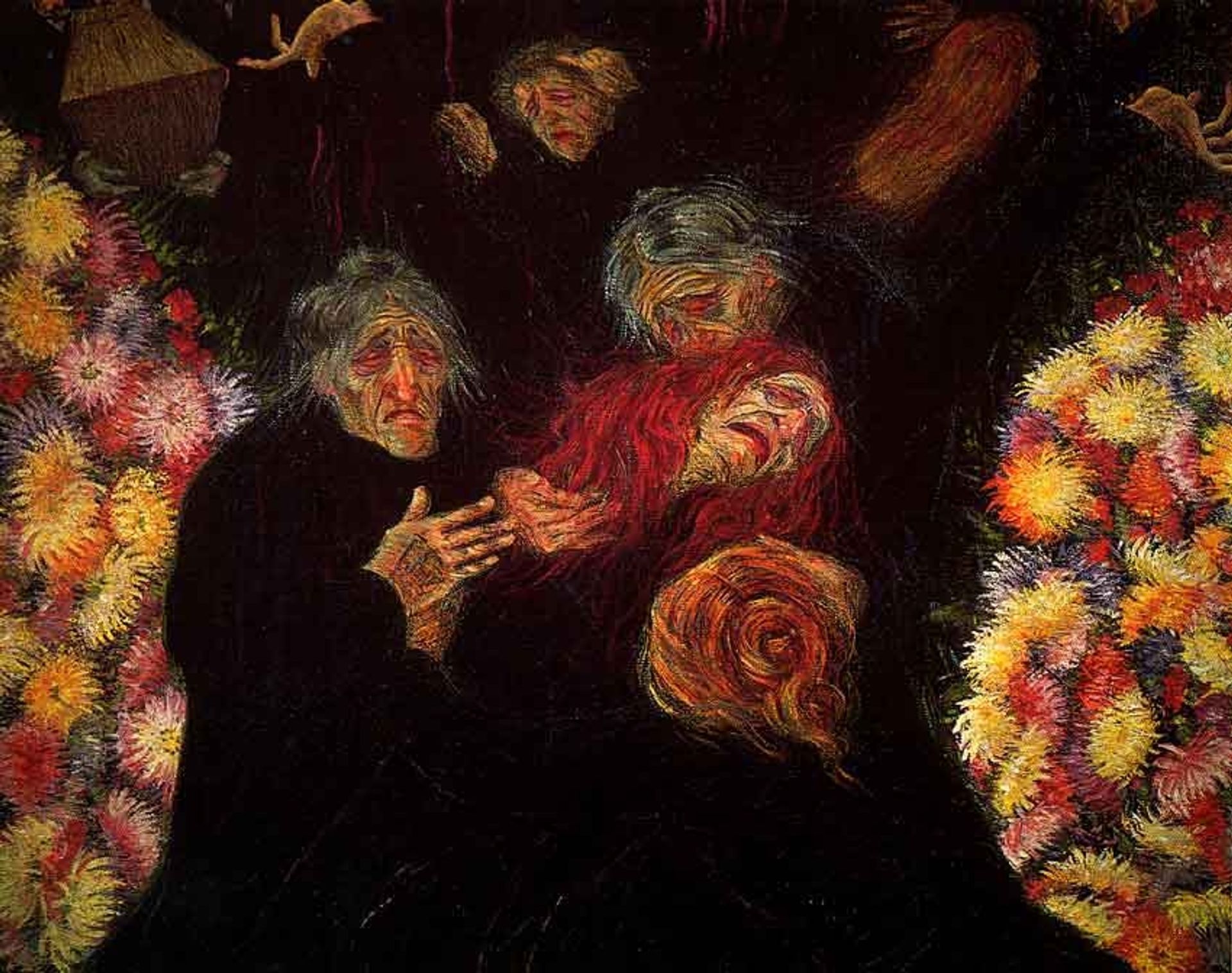 Mourning by Umberto Boccioni