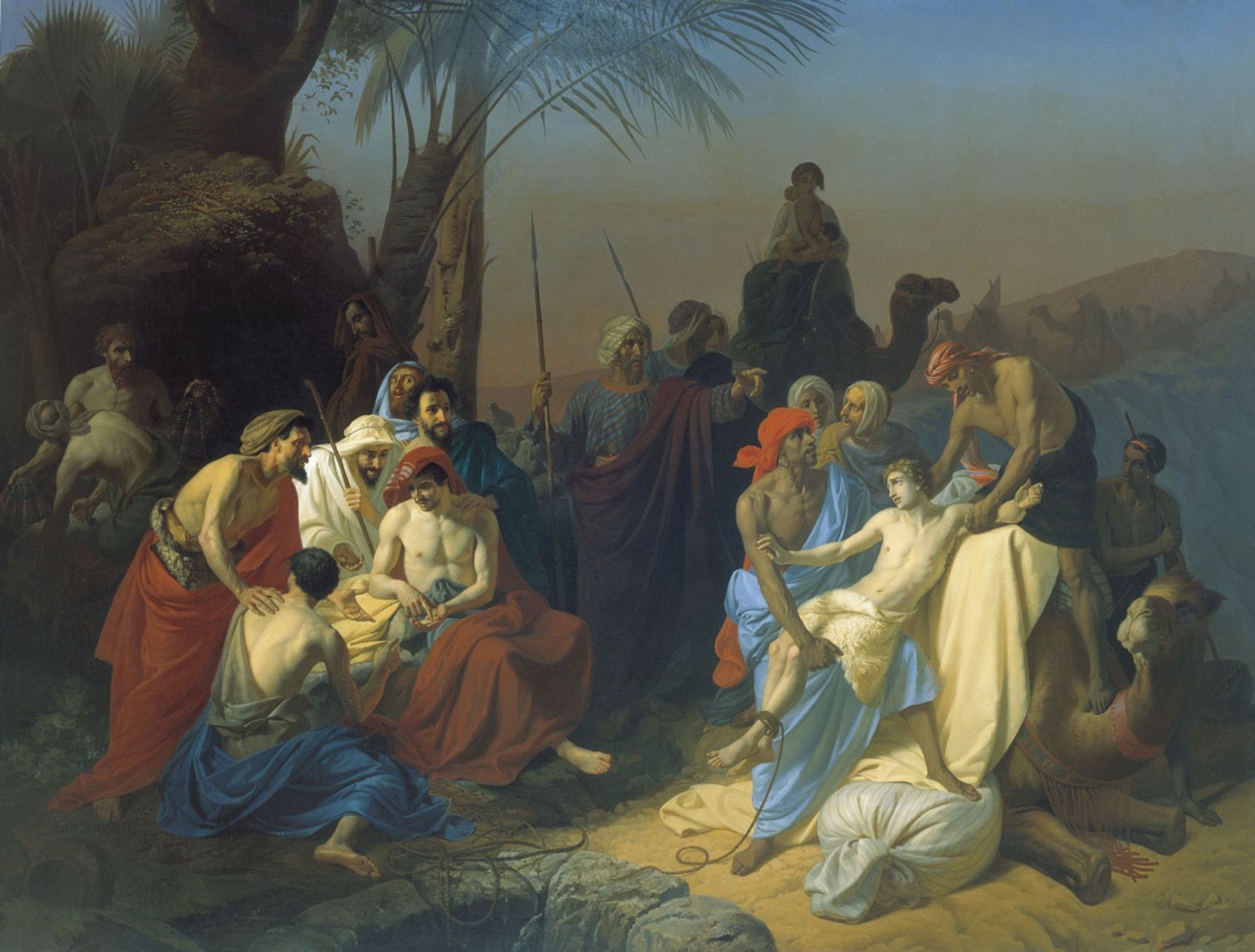 Children of Jacob sell his brother Joseph by Konstantin Flavitsky