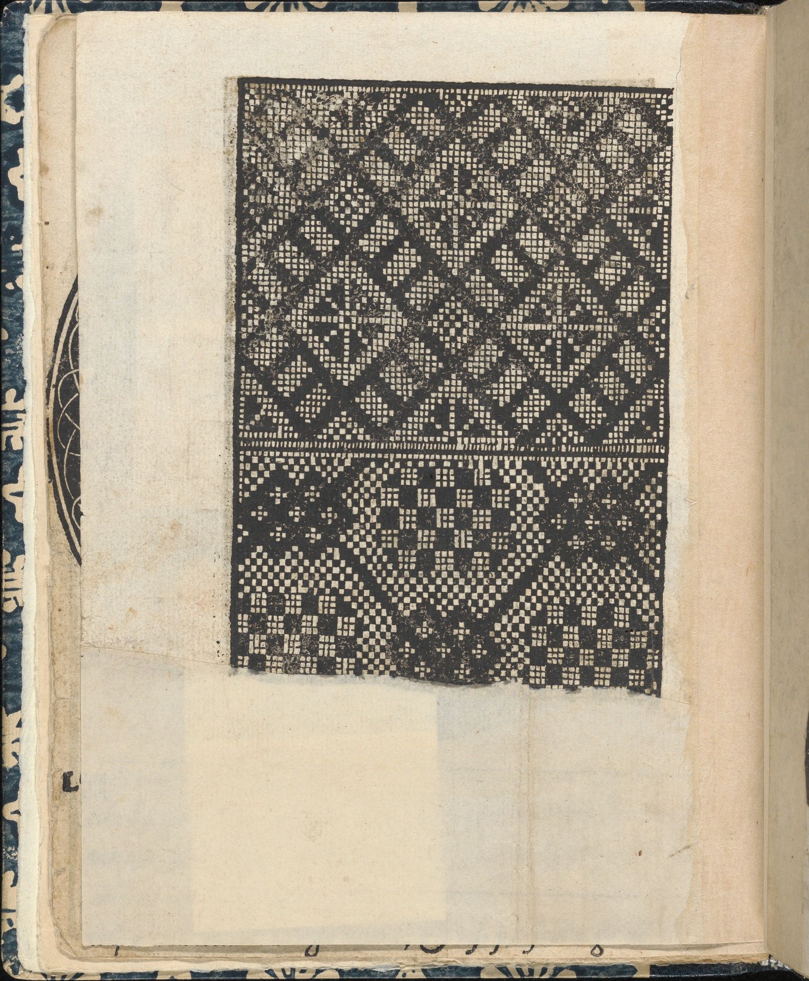 Essempio di recammi, page 5 (verso) by Giovanni Antonio Tagliente
