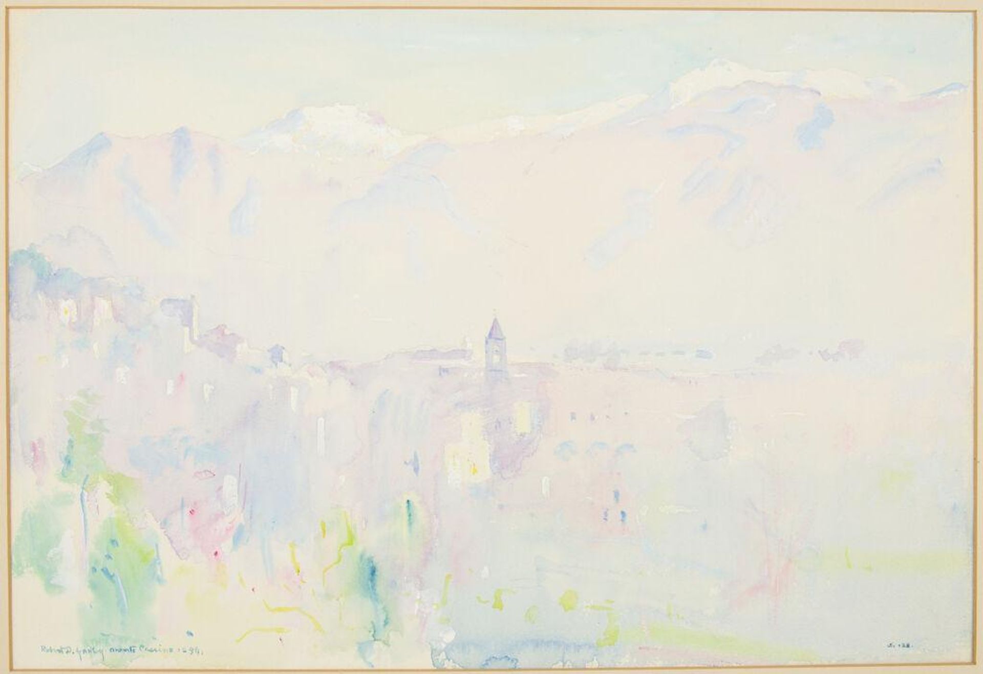 Monte Cassino by Robert David Gauley