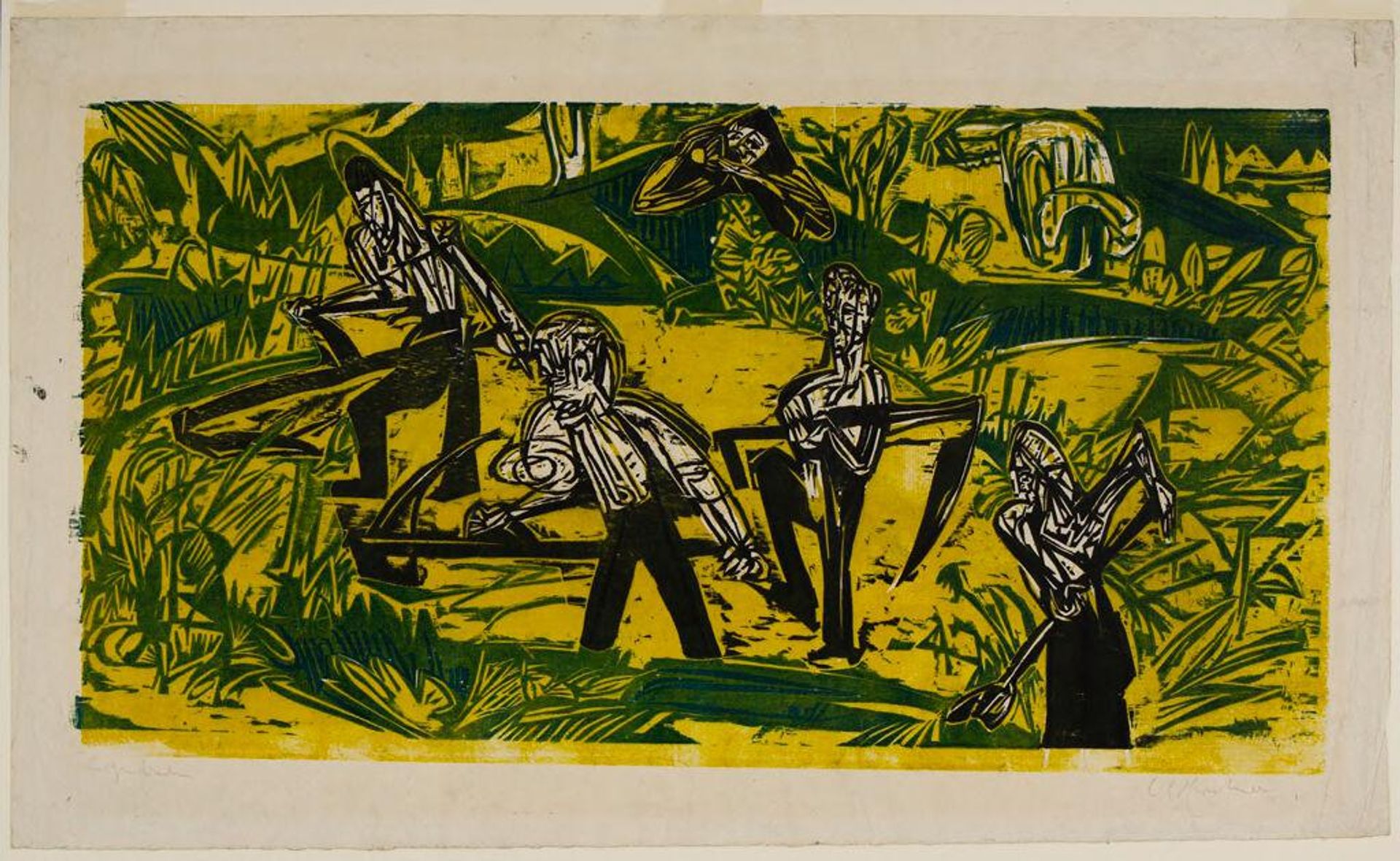 Haymakers by Ernst Ludwig Kirchner
