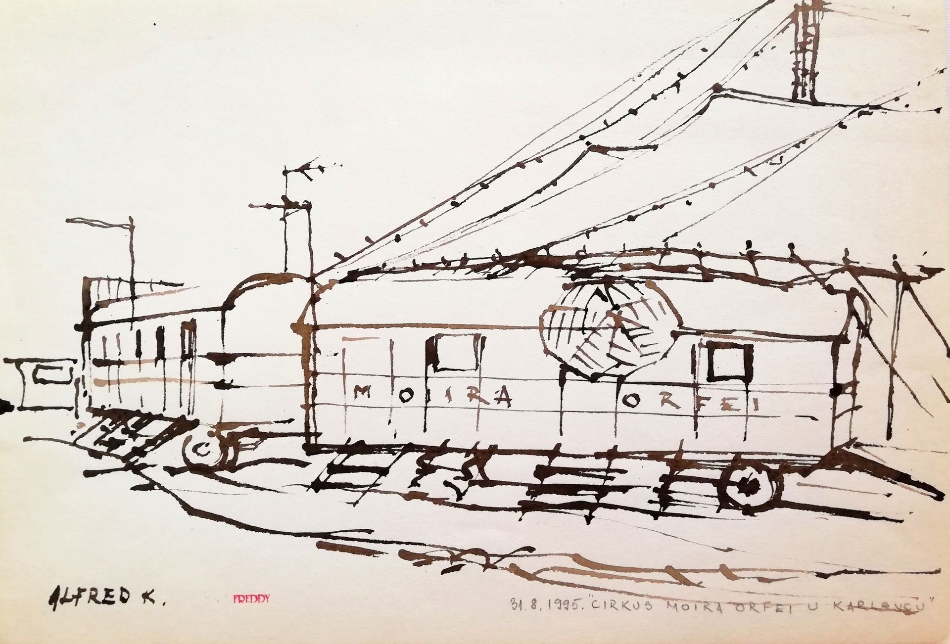 Circus Moira Orfei in Karlovac by Alfred Freddy Krupa