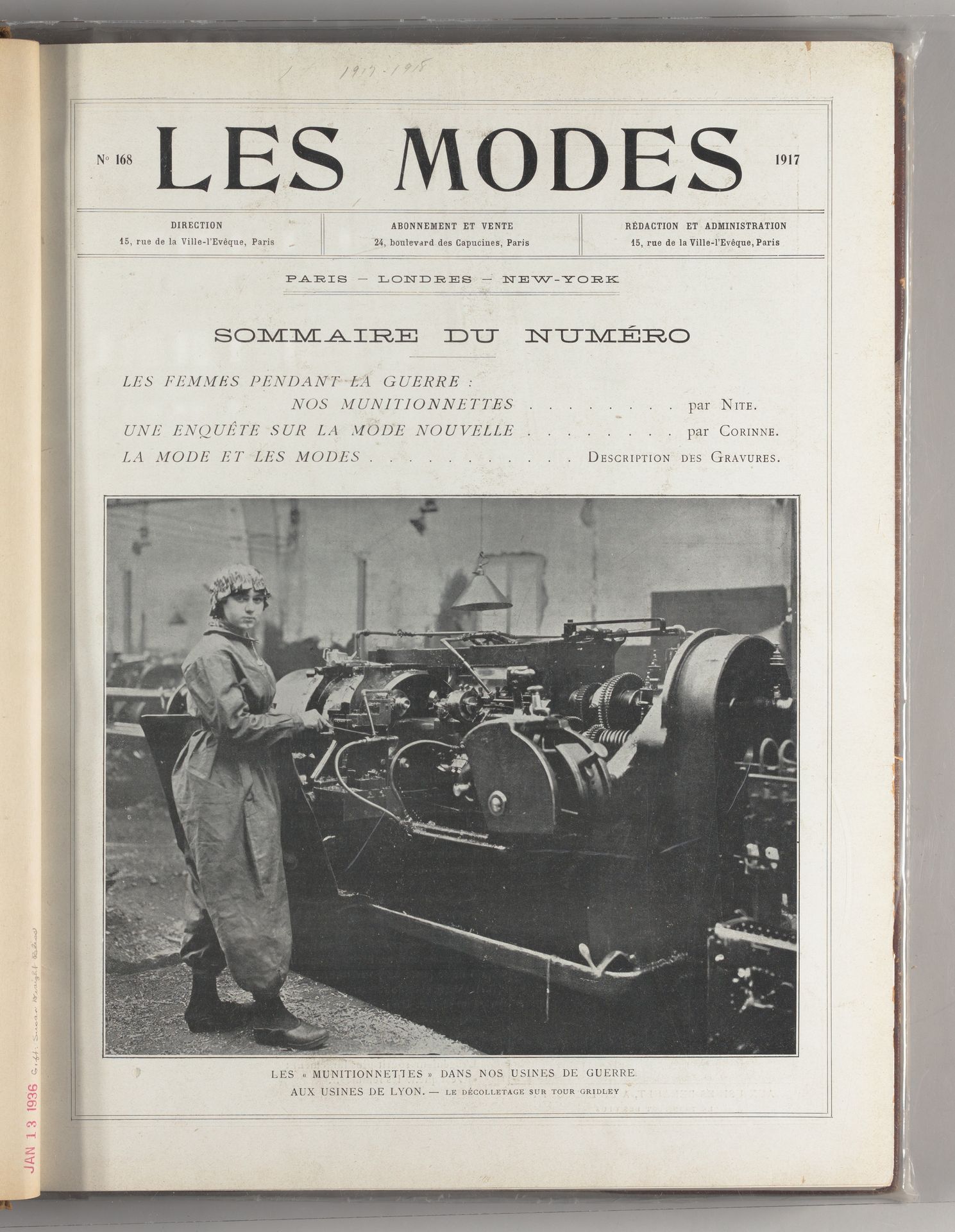 Les modes by Galerie Manzi, Joyant & Cie.