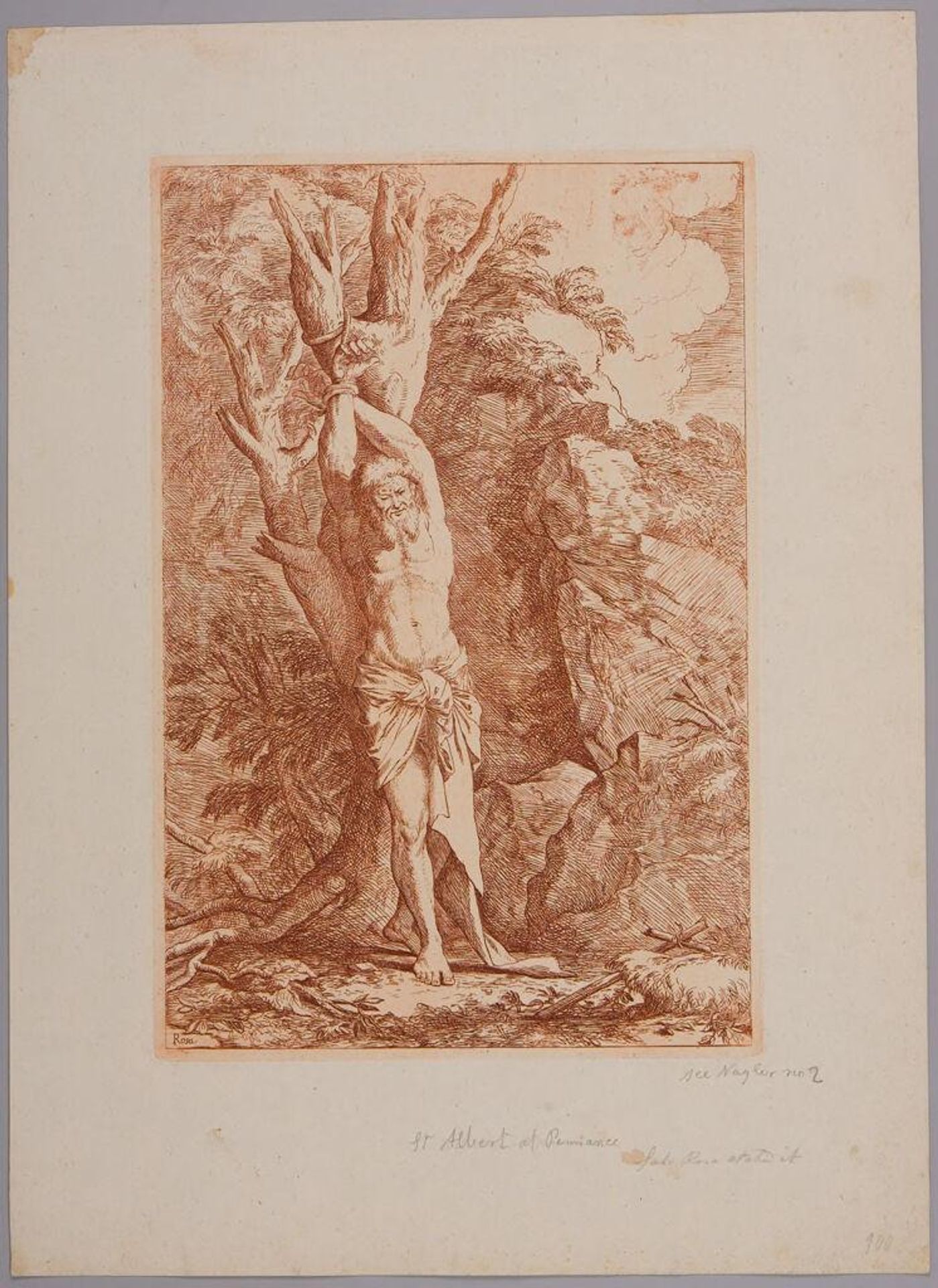 Saint Albert by Salvator Rosa