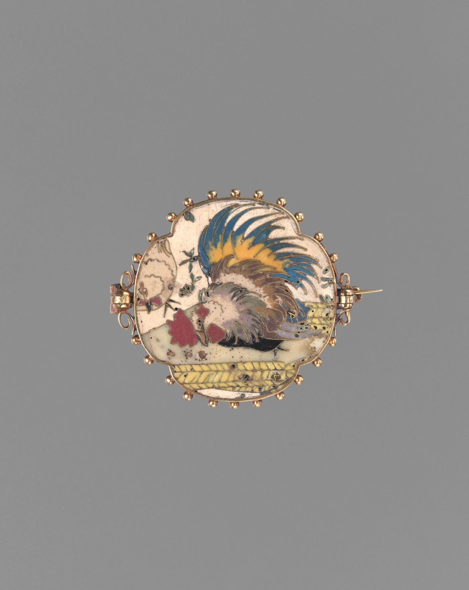 Reversible brooch by Alexis Falize