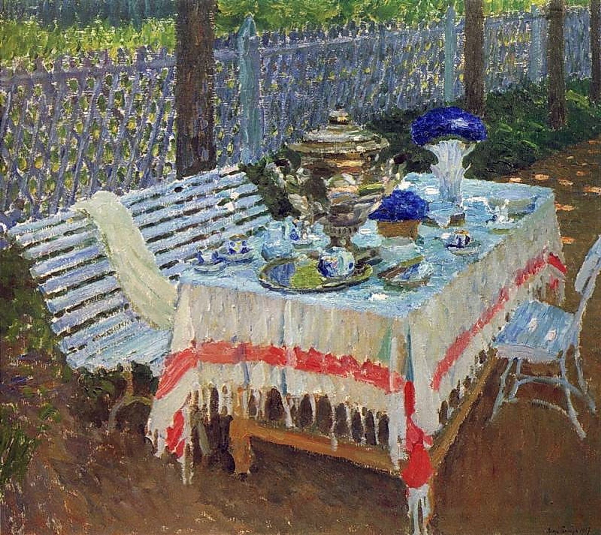 Morning Tea by Igor Grabar