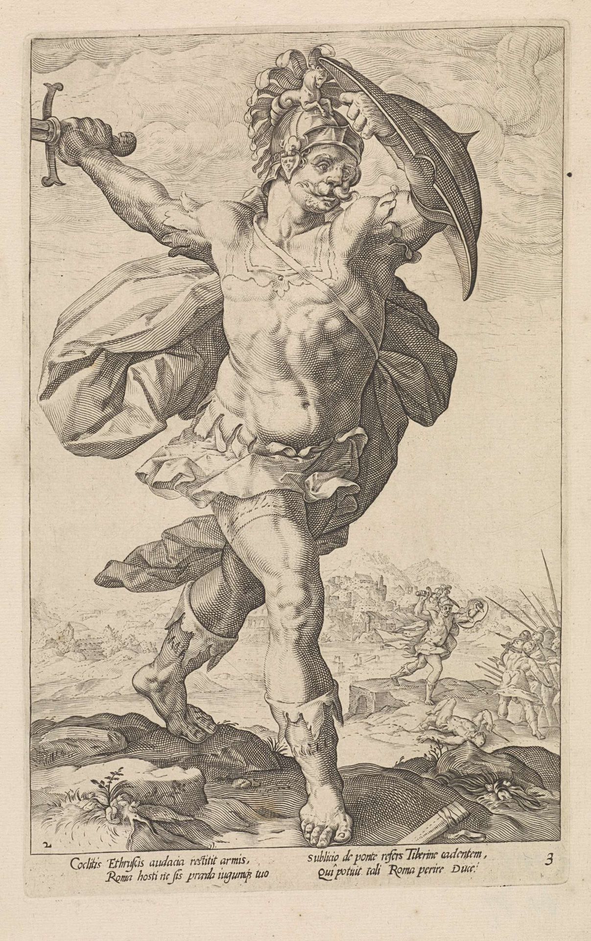 Horatius Cocles by Anonymous