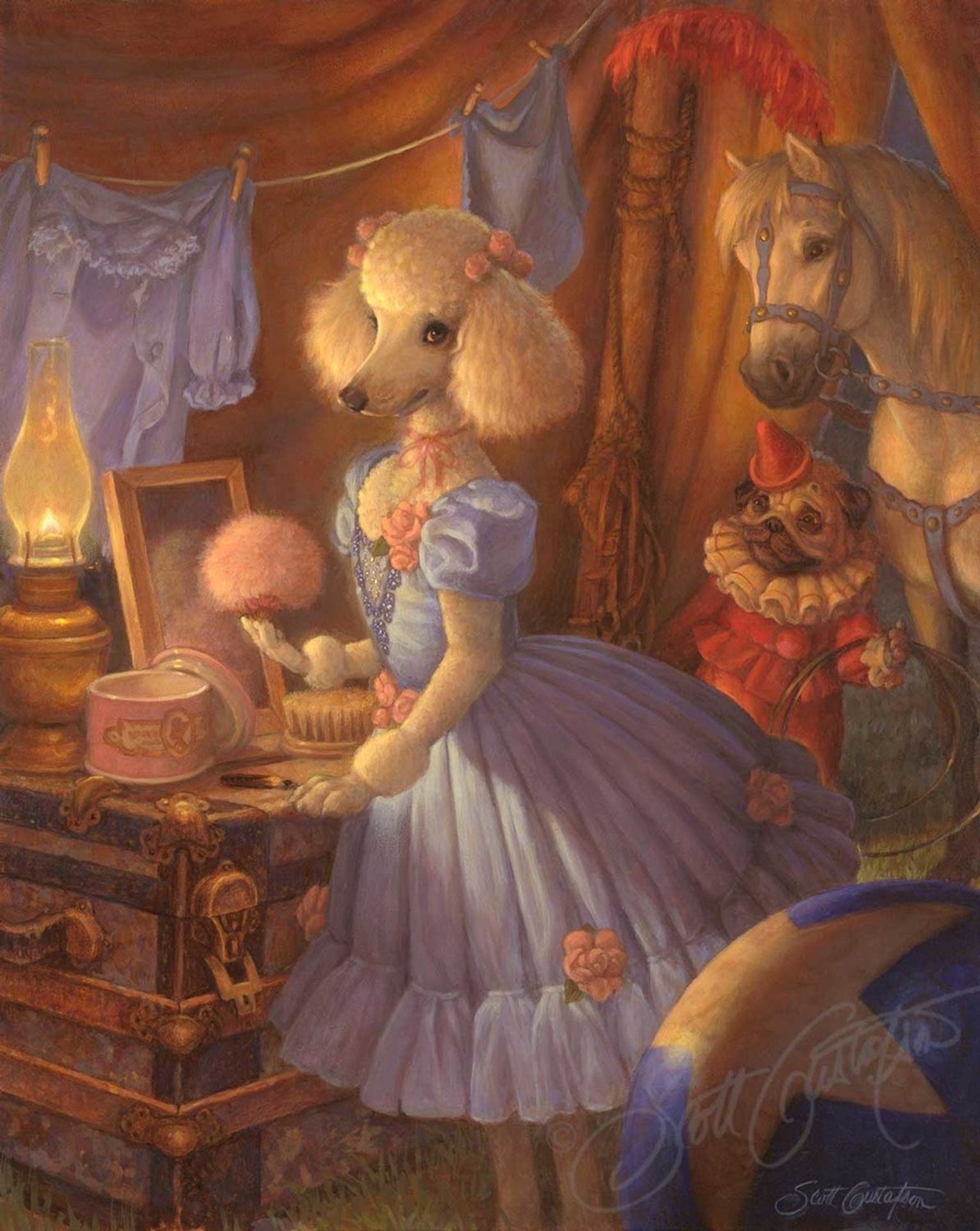 Circus Poodle by Scott Gustafson
