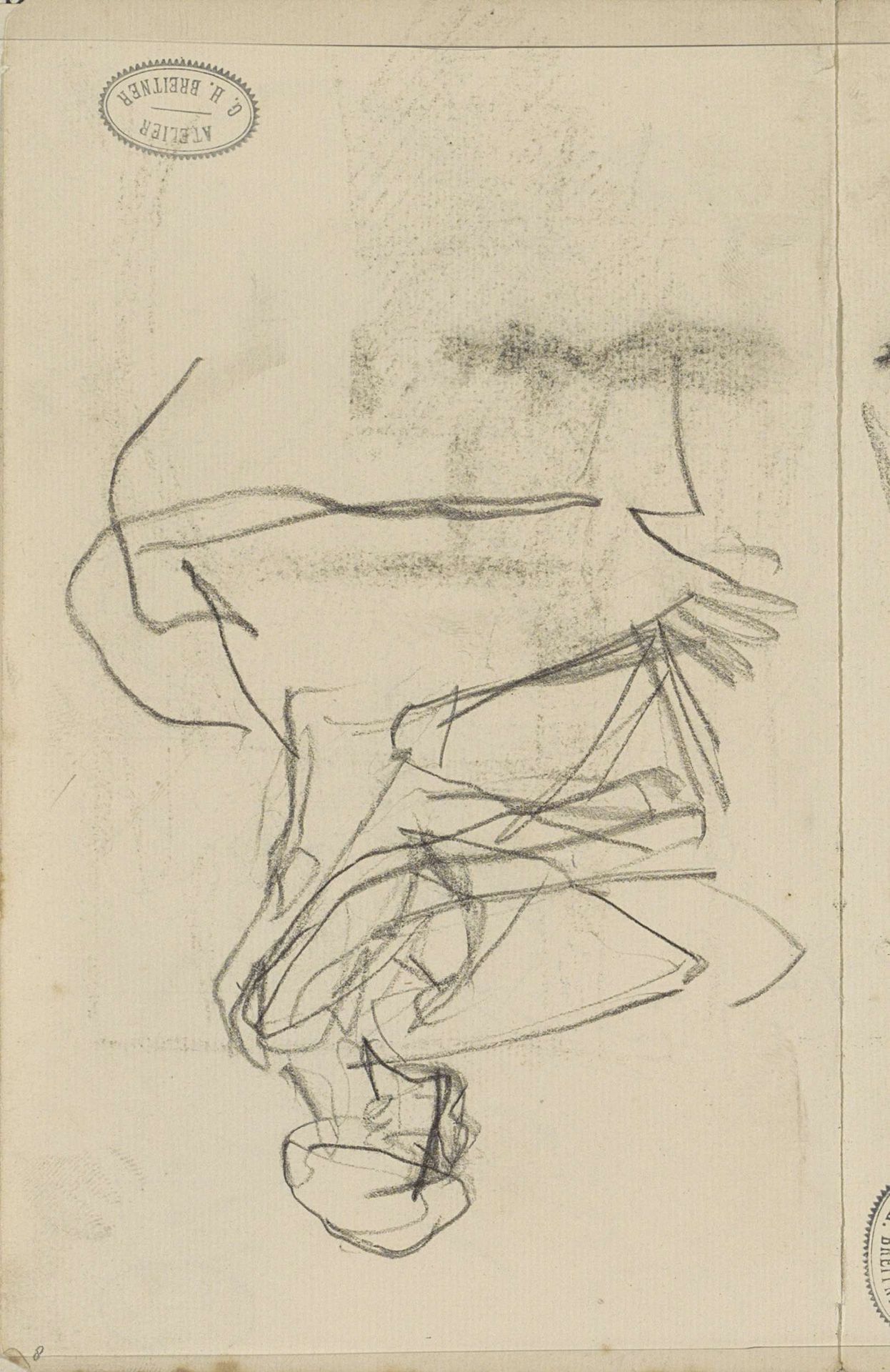 Zittende figuur by George Hendrik Breitner