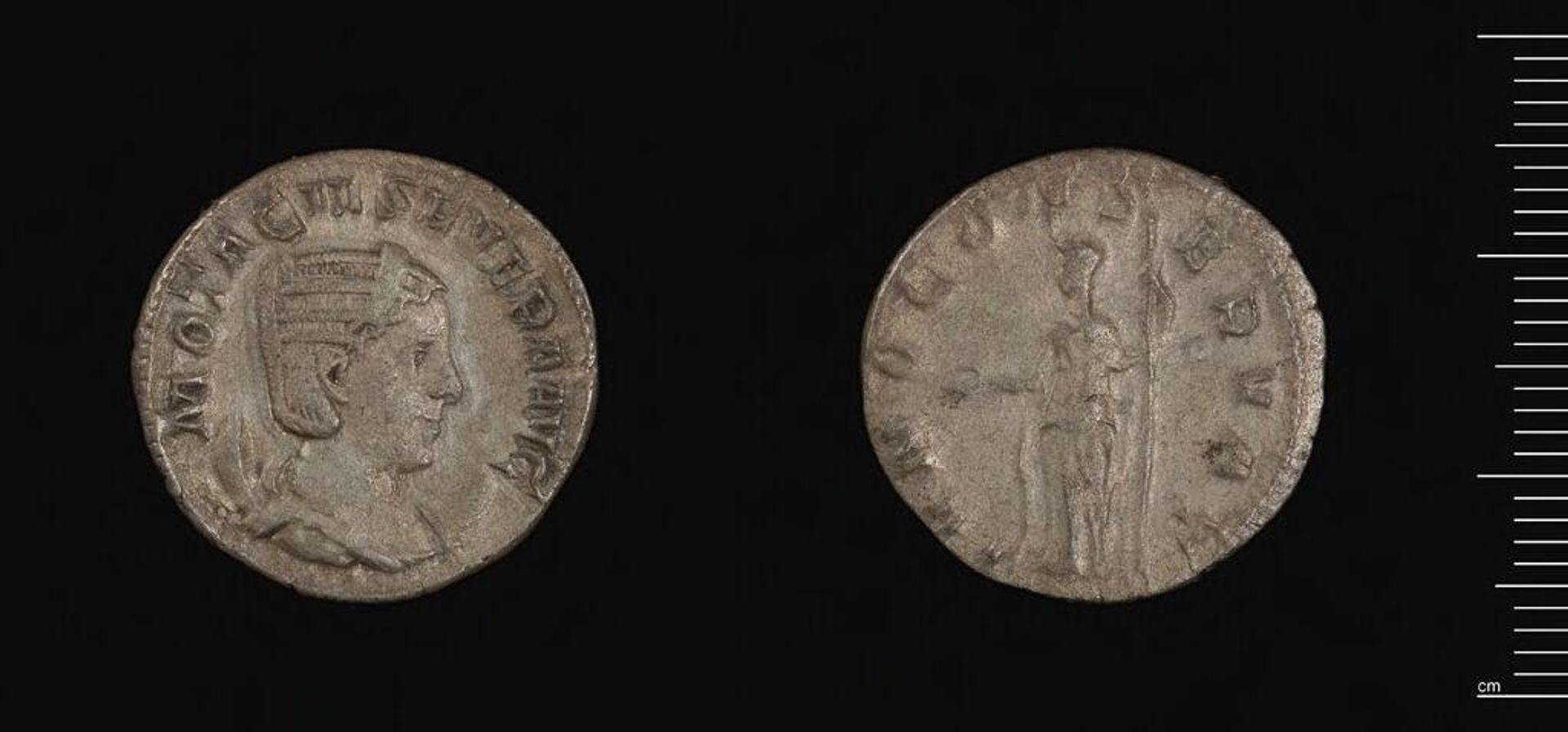 Antoninianus of  Otacilia Severa by Otacilia Severa