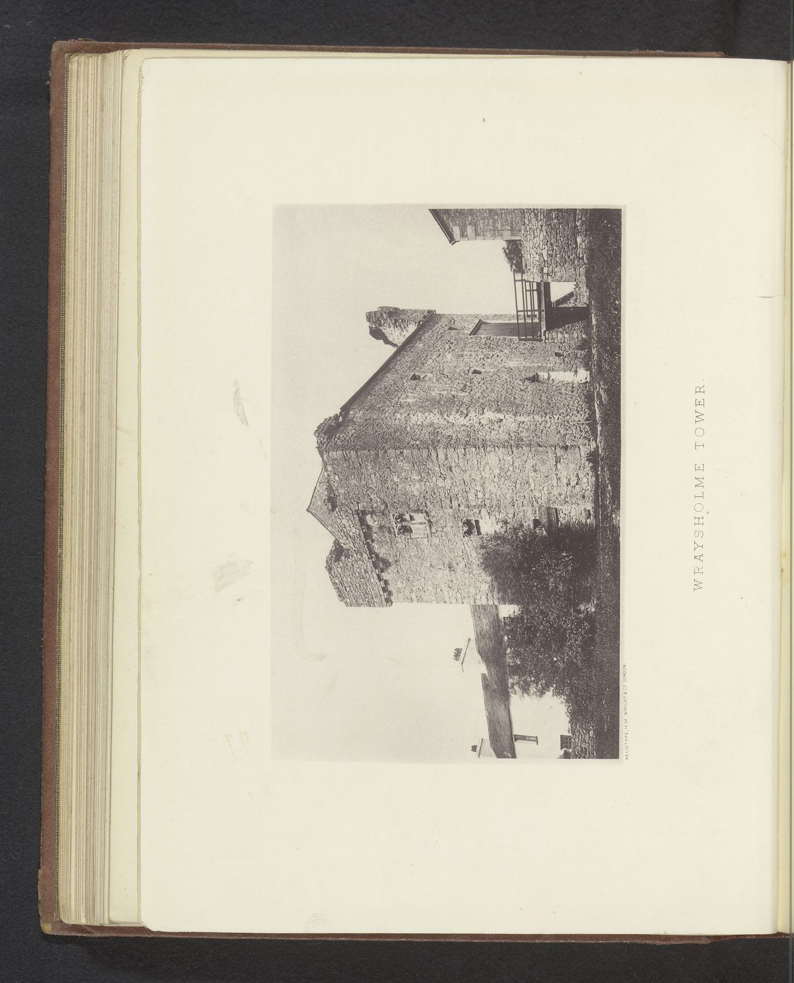 Gezicht op de Wraysholme Tower by H.M. & Co. Wright