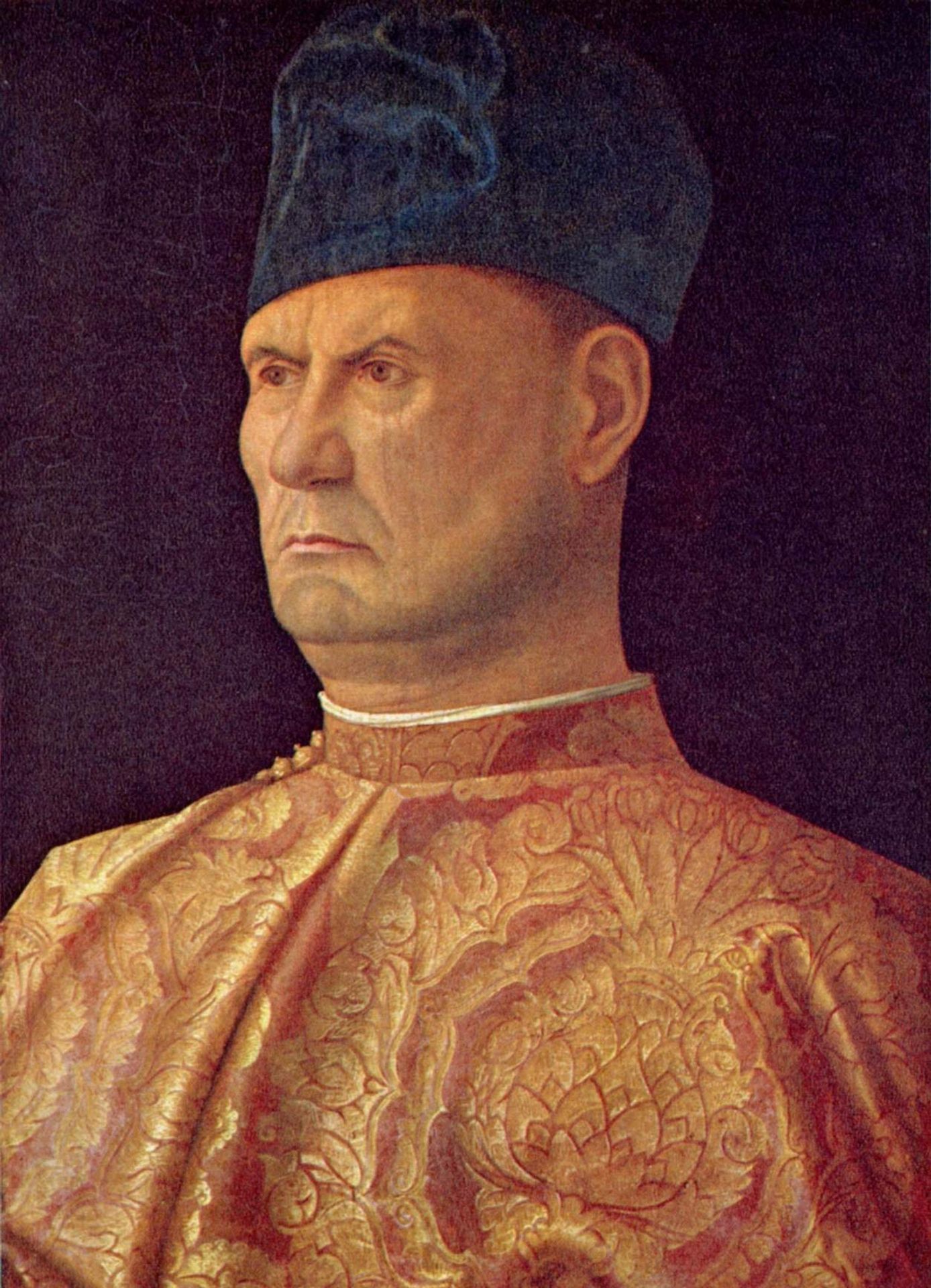 Portrait of a condottiere by Giovanni Bellini
