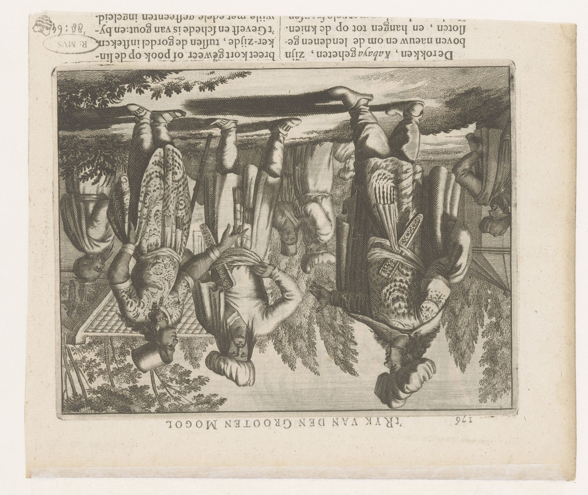 Kleding van bewoners van India by Anonymous