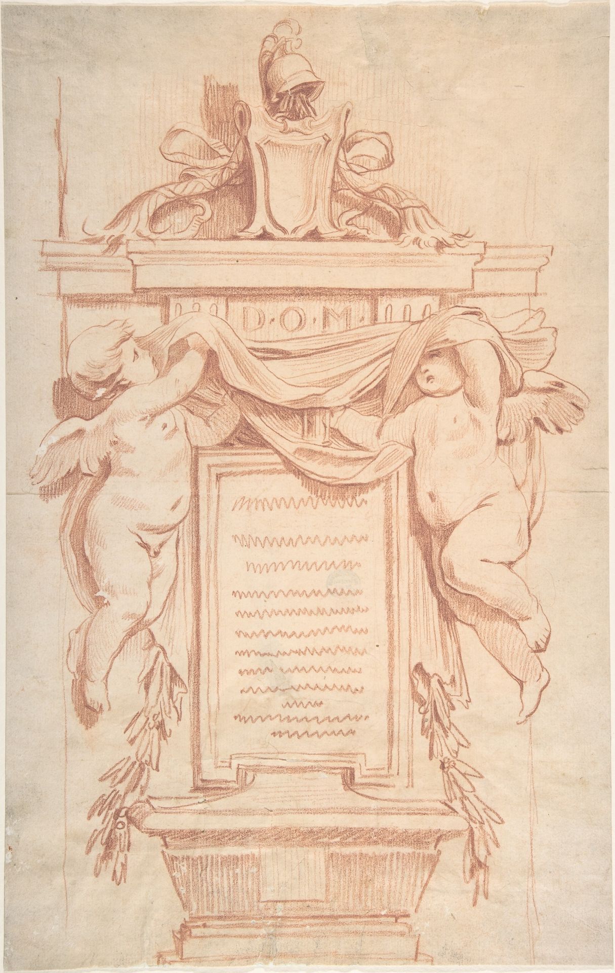 Design after François Duquesnoy, tomb of Ferdinand van den Eynden by Anonymous