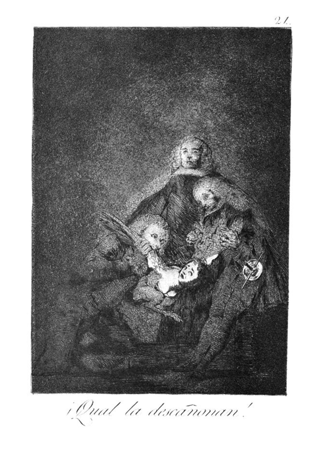 How they break her barrel by Francisco de Goya