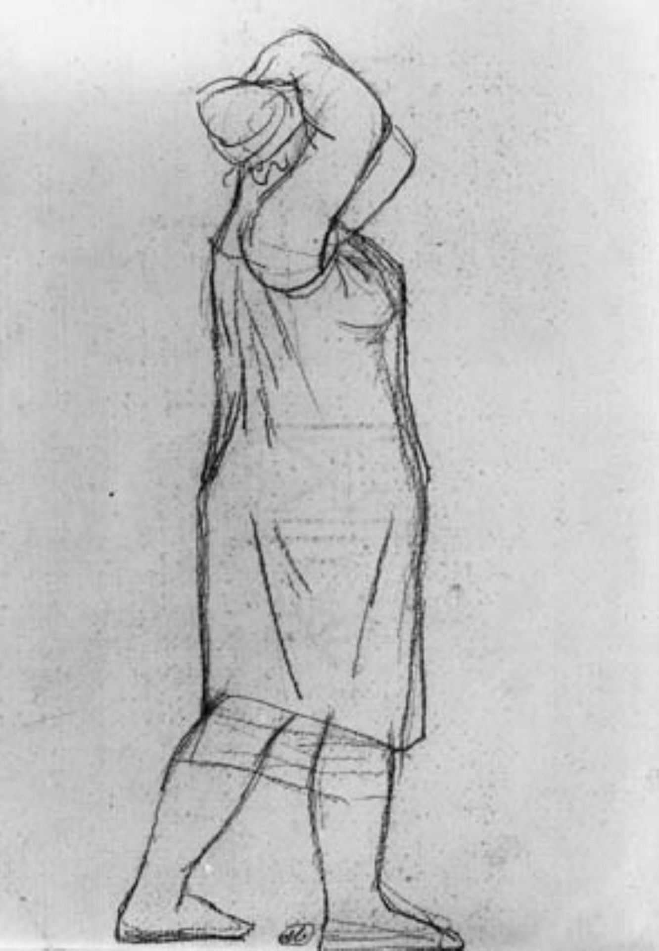 Pige i særk by Aristide Maillol
