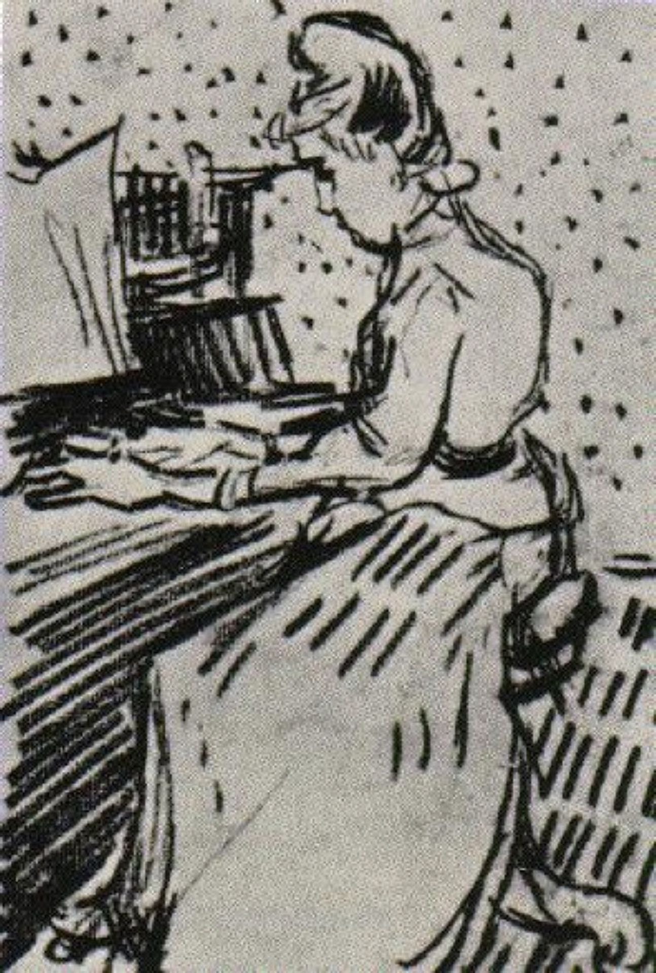 Mademoiselle Gachet at the Piano by Vincent van Gogh