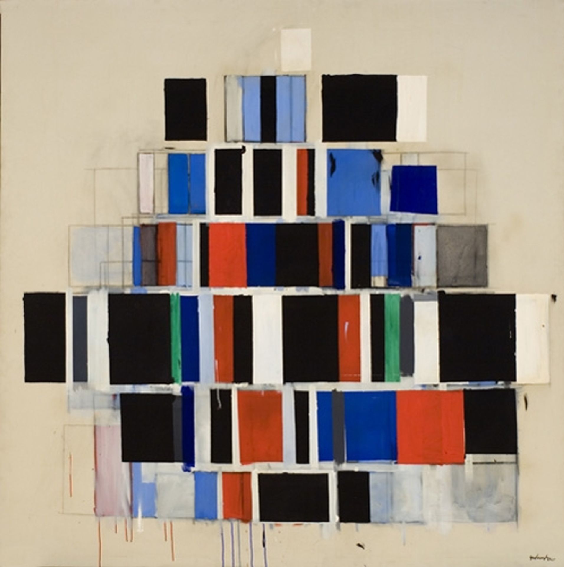 Large Rectangles Large by Robert Goodnough