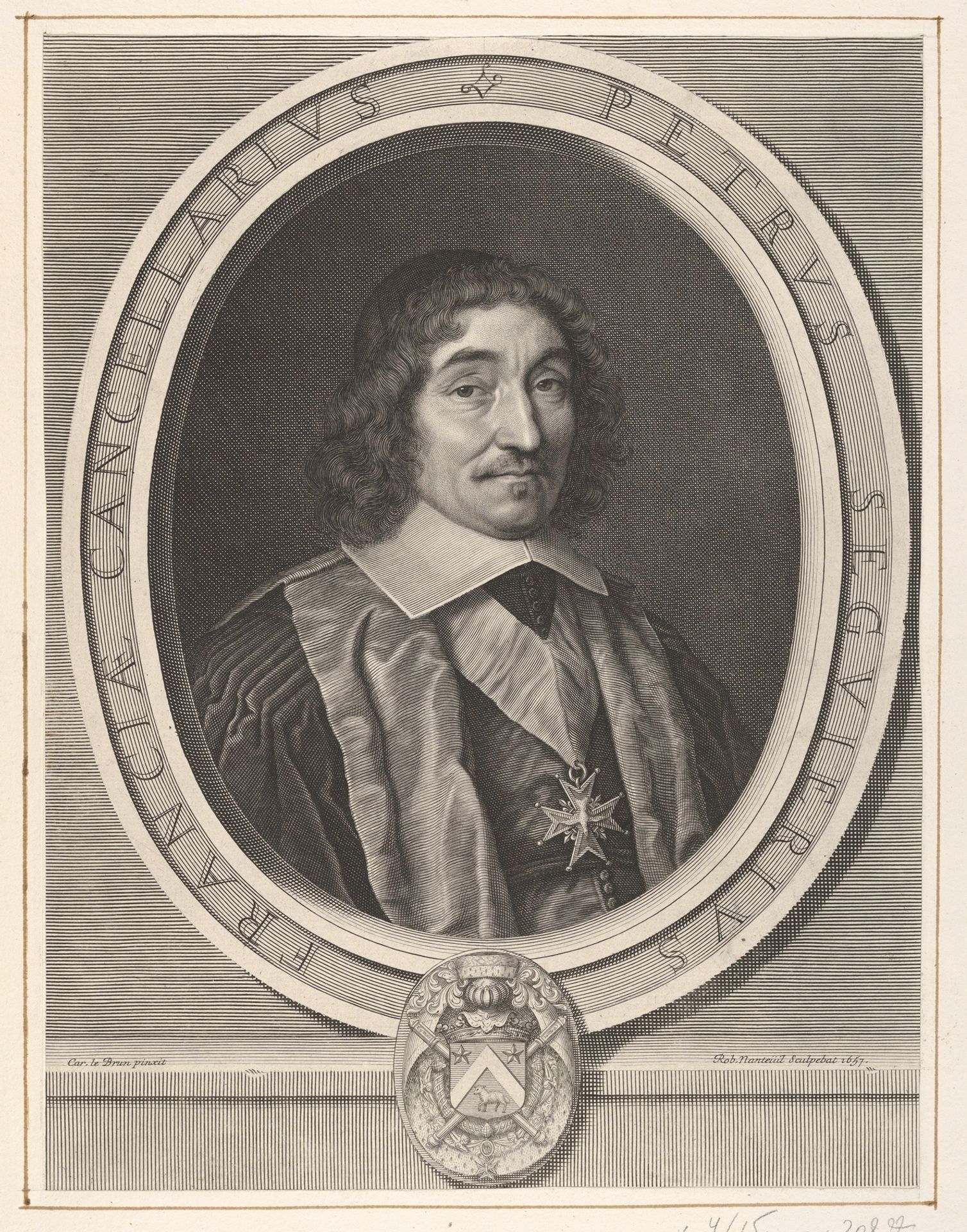 Le chancelier Pierre Séguier by Robert Nanteuil