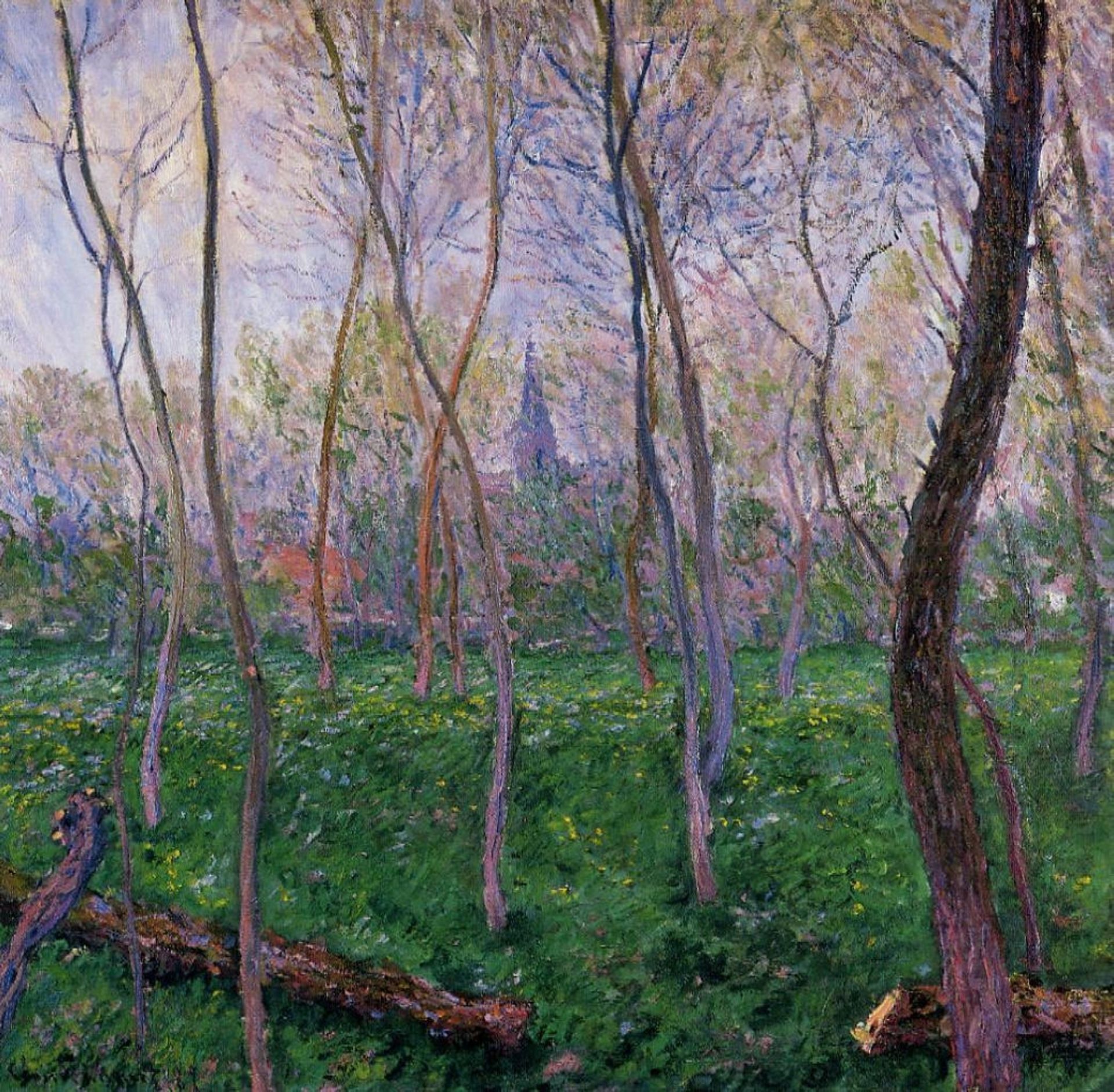 Bennecourt by Claude Monet
