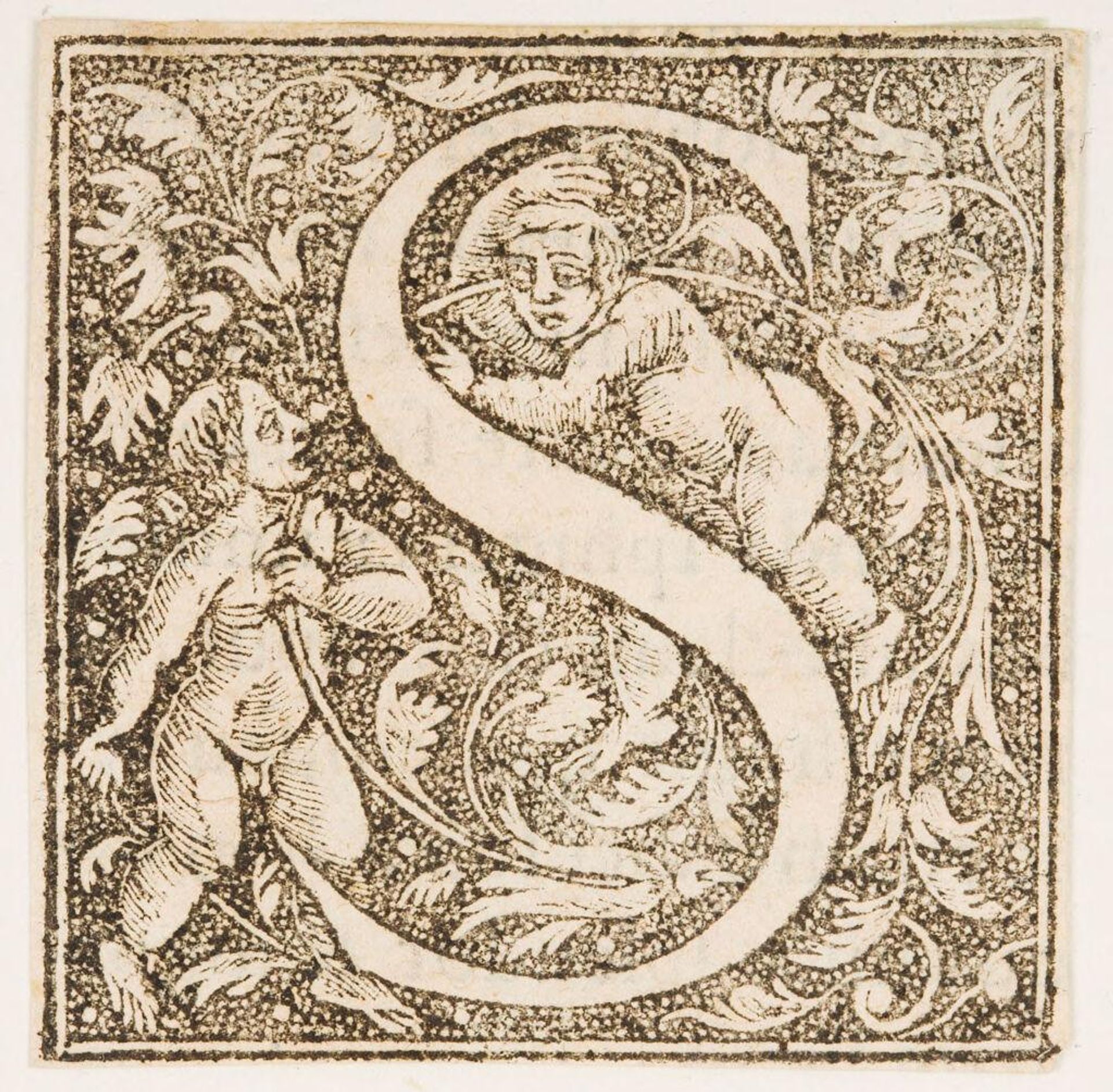 Letter S by Anonymous