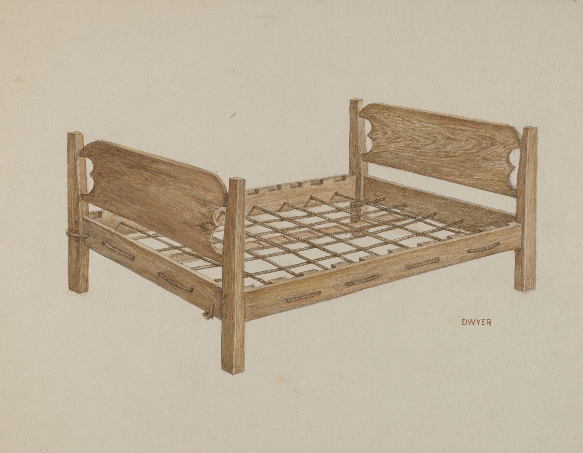 Three-quarter Bed by Grace Dwyer