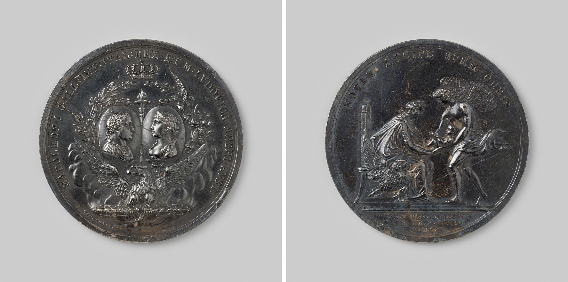 Geboorte van de Koning van Rome, zoon van Napoleon, 1811 by Franz Stuckhart