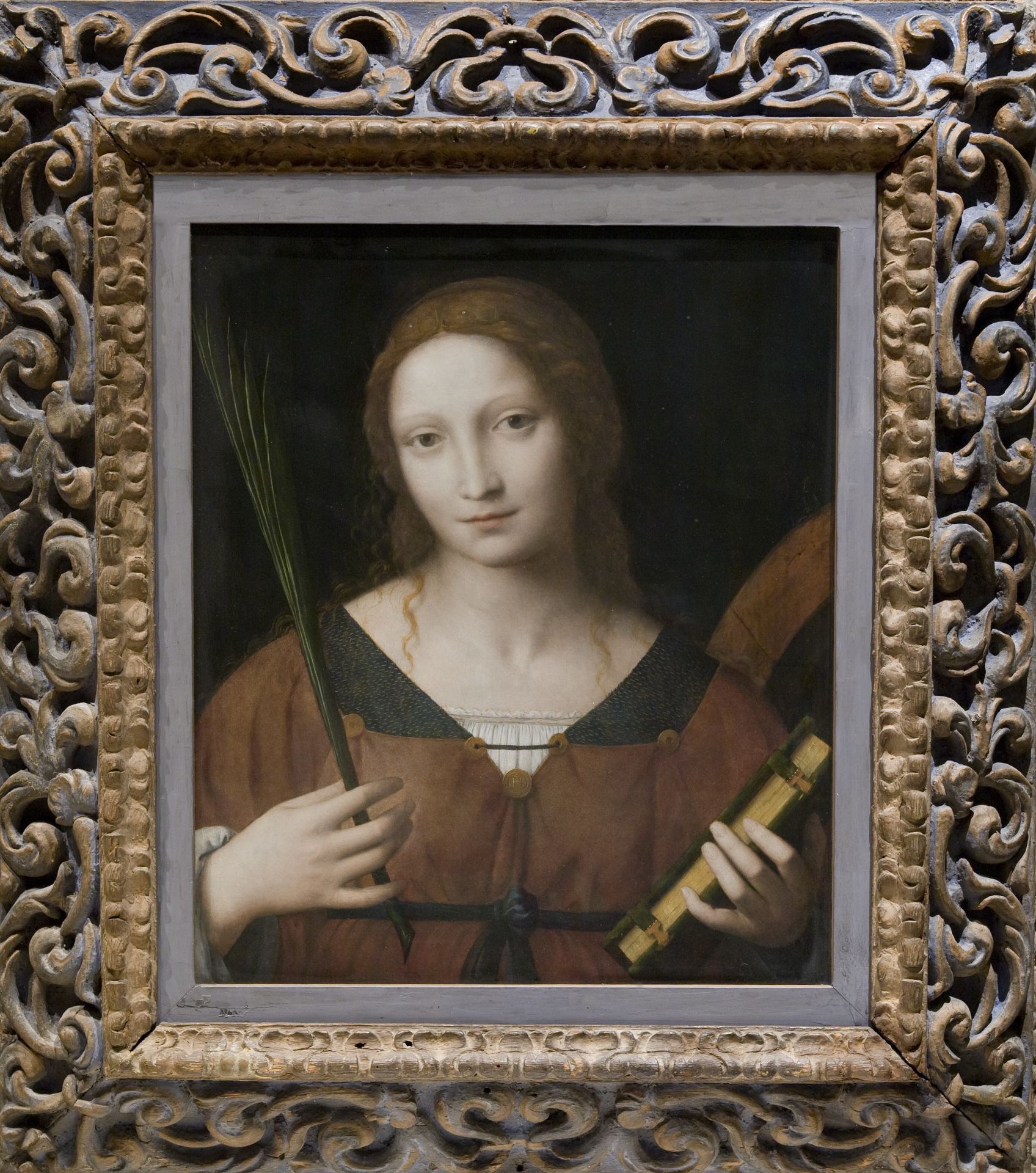 St Catherine of Alexandria - Bernardino Luini | Artera | AskArtera