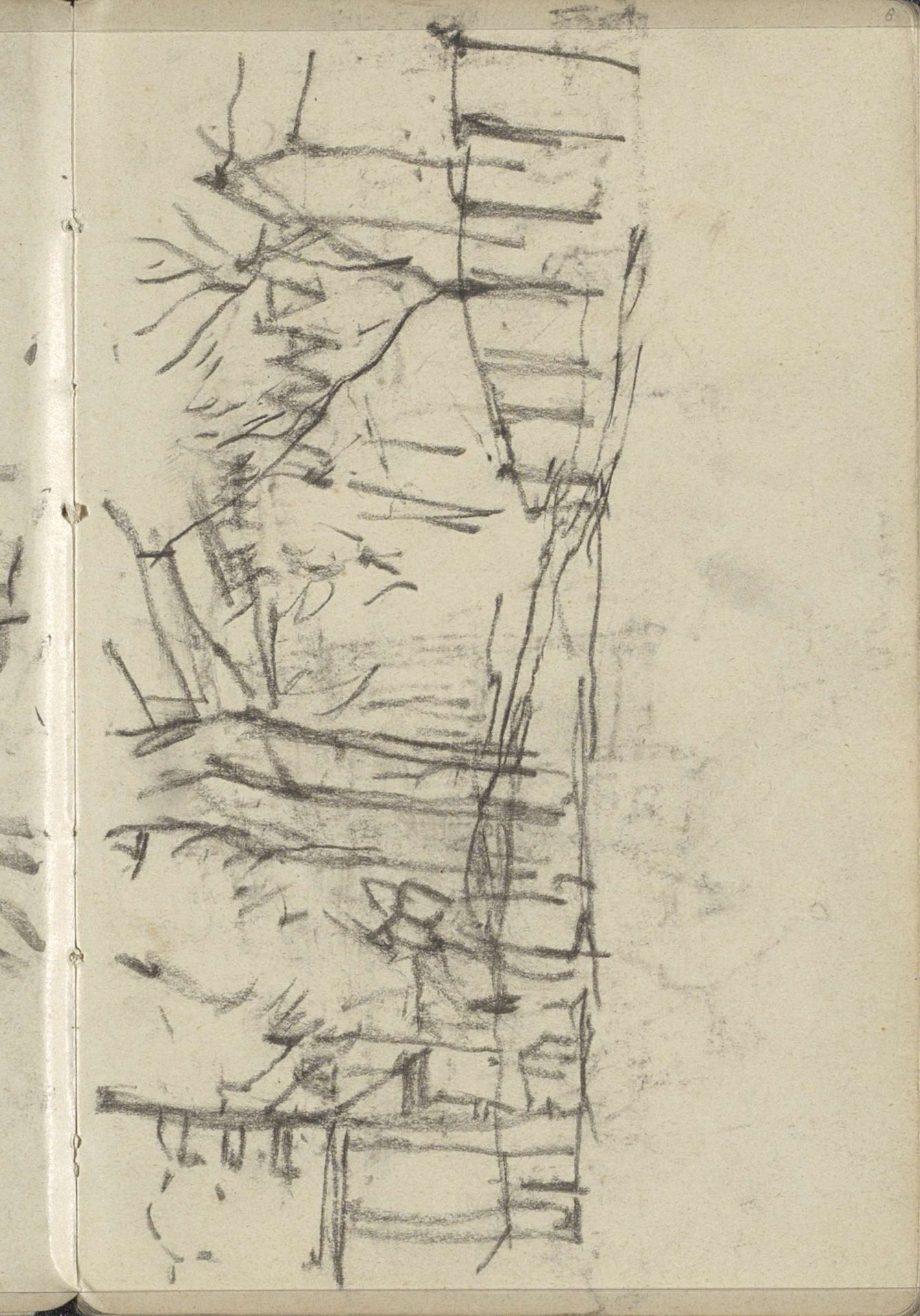 Stadsgezicht, mogelijk in Amsterdam by George Hendrik Breitner