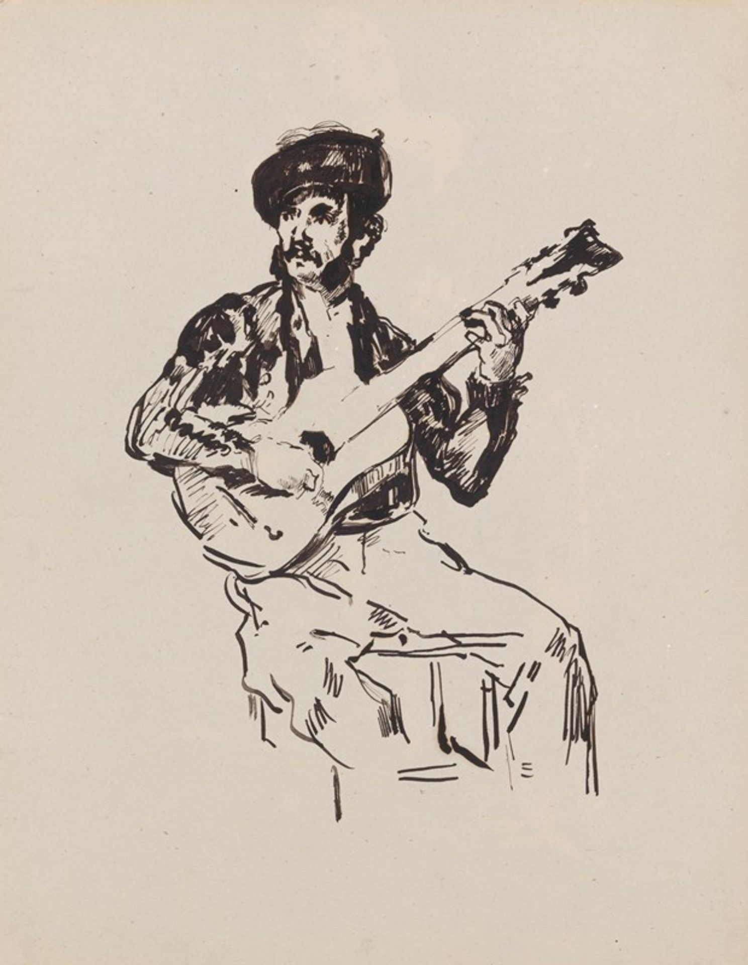The Guitarist by James Ensor