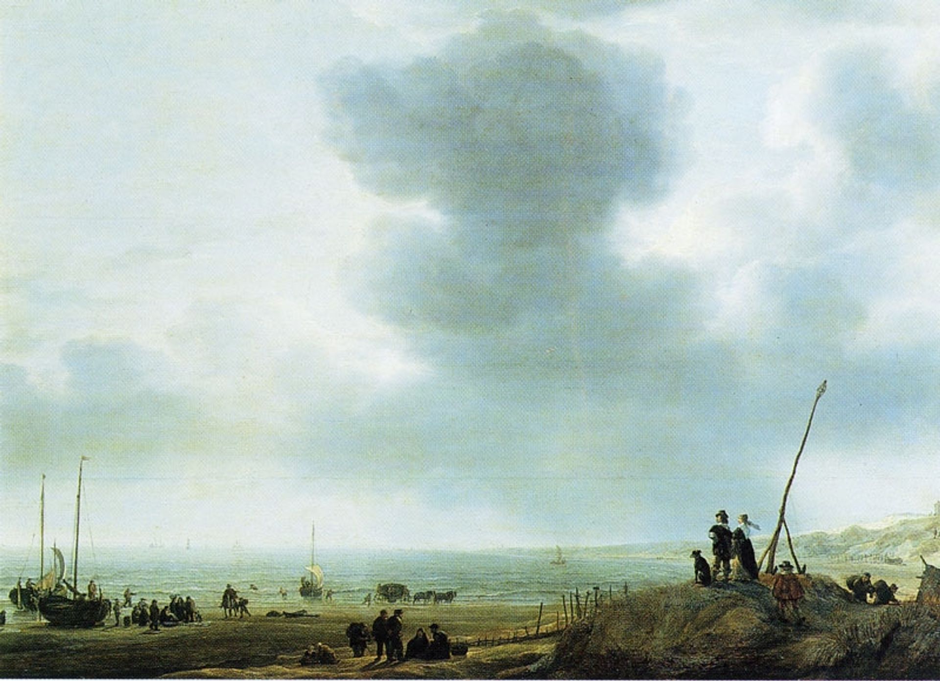 Beach View by Simon de Vlieger