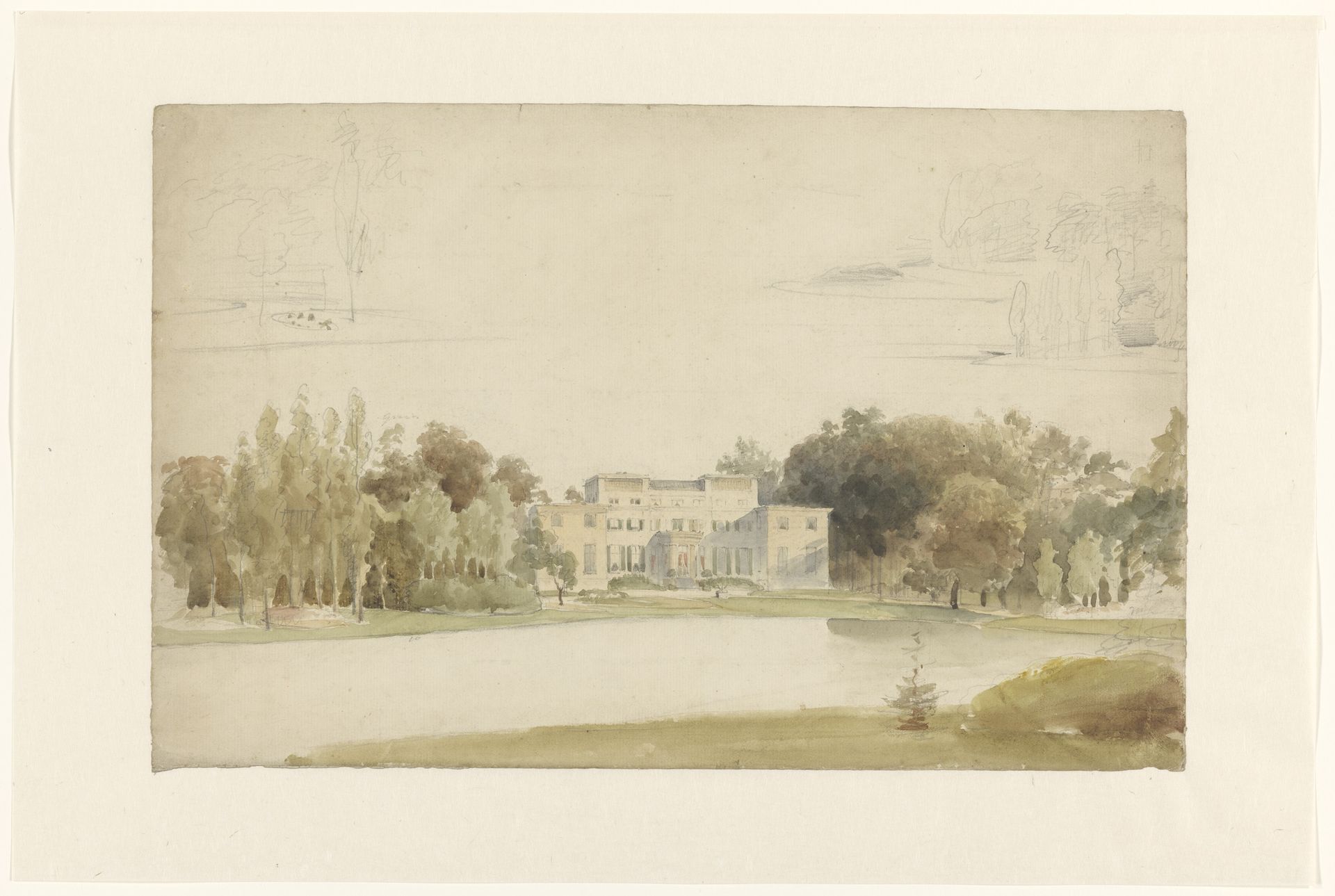 Het huis De Pauw te Wassenaar by Lodewijk Johannes Kleijn