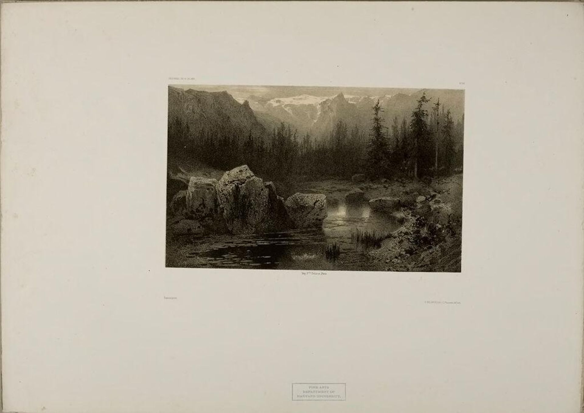 Landscape Number 18 by Alexandre Calame