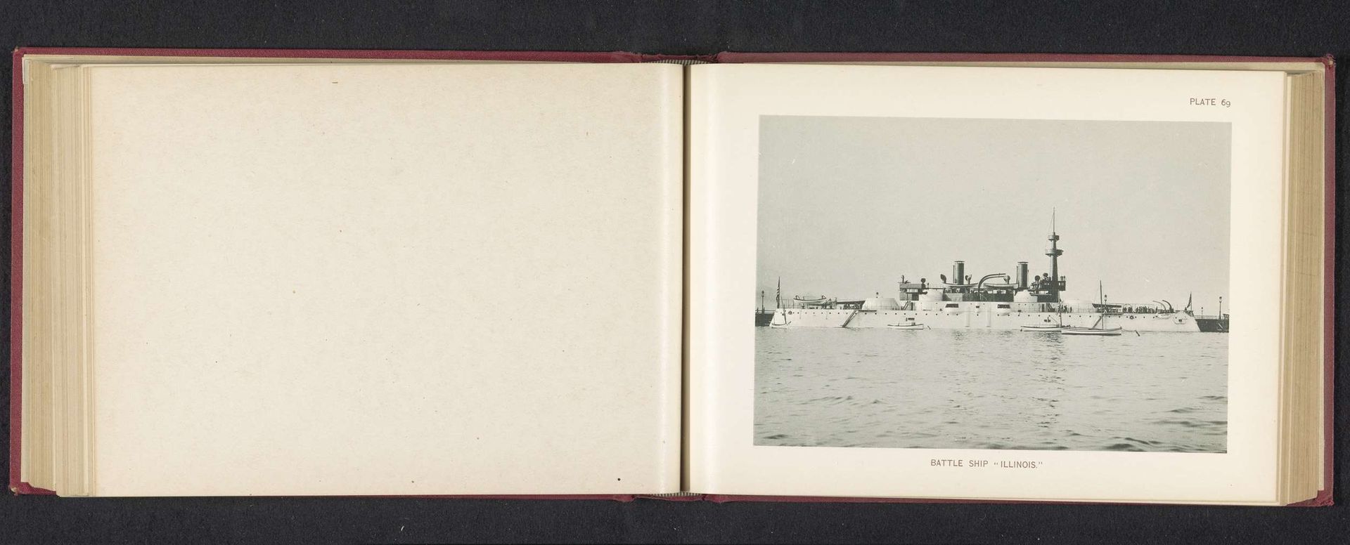 Slagschip Illinois bij de World's Columbian Exposition in Chicago in 1893 by Charles Dudley Arnold