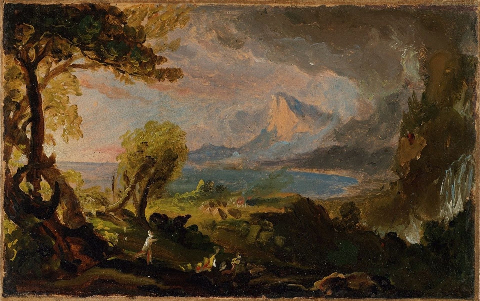 The Course of Empire–The Savage State by Thomas Cole
