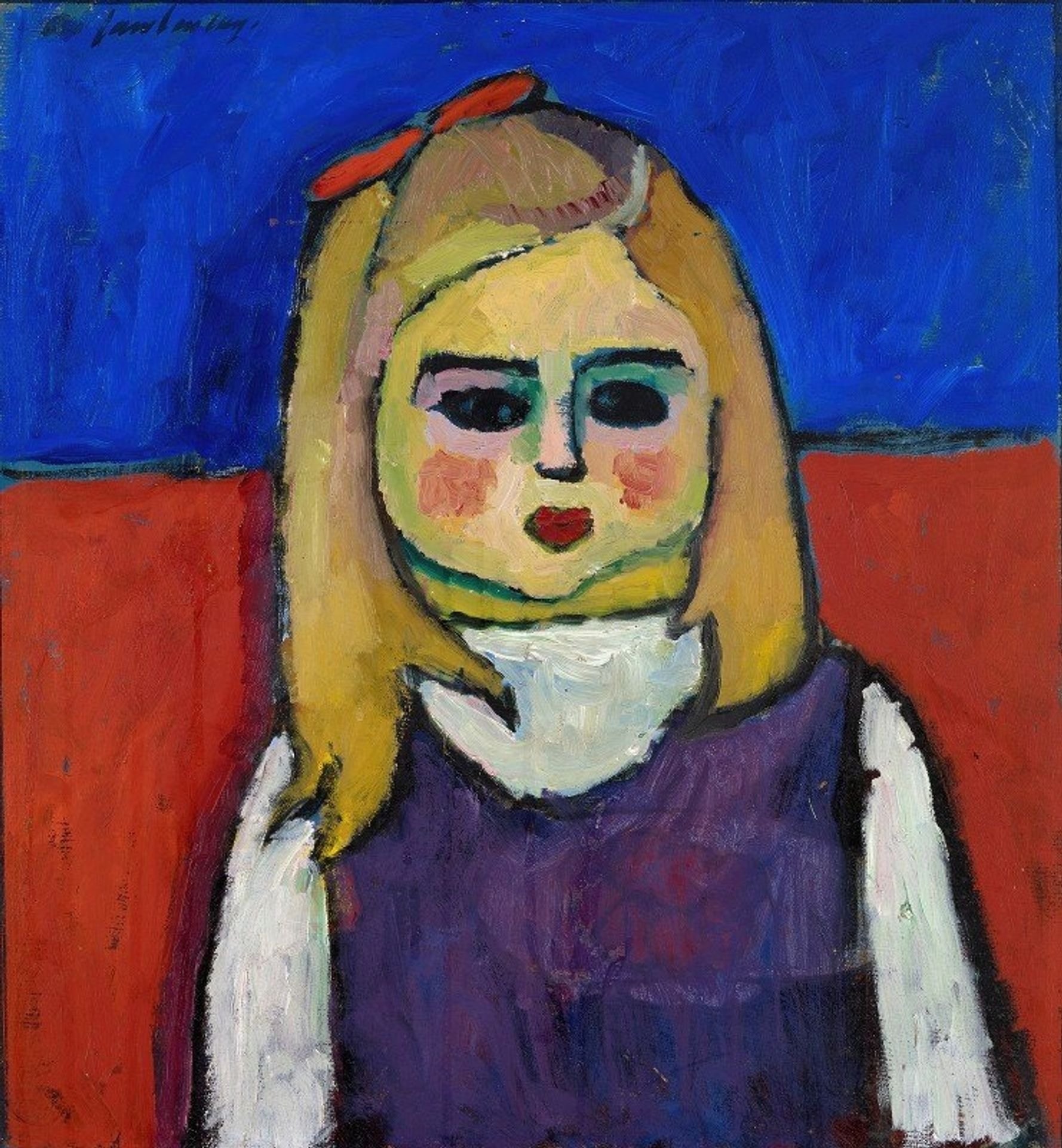 Child by Alexej von Jawlensky