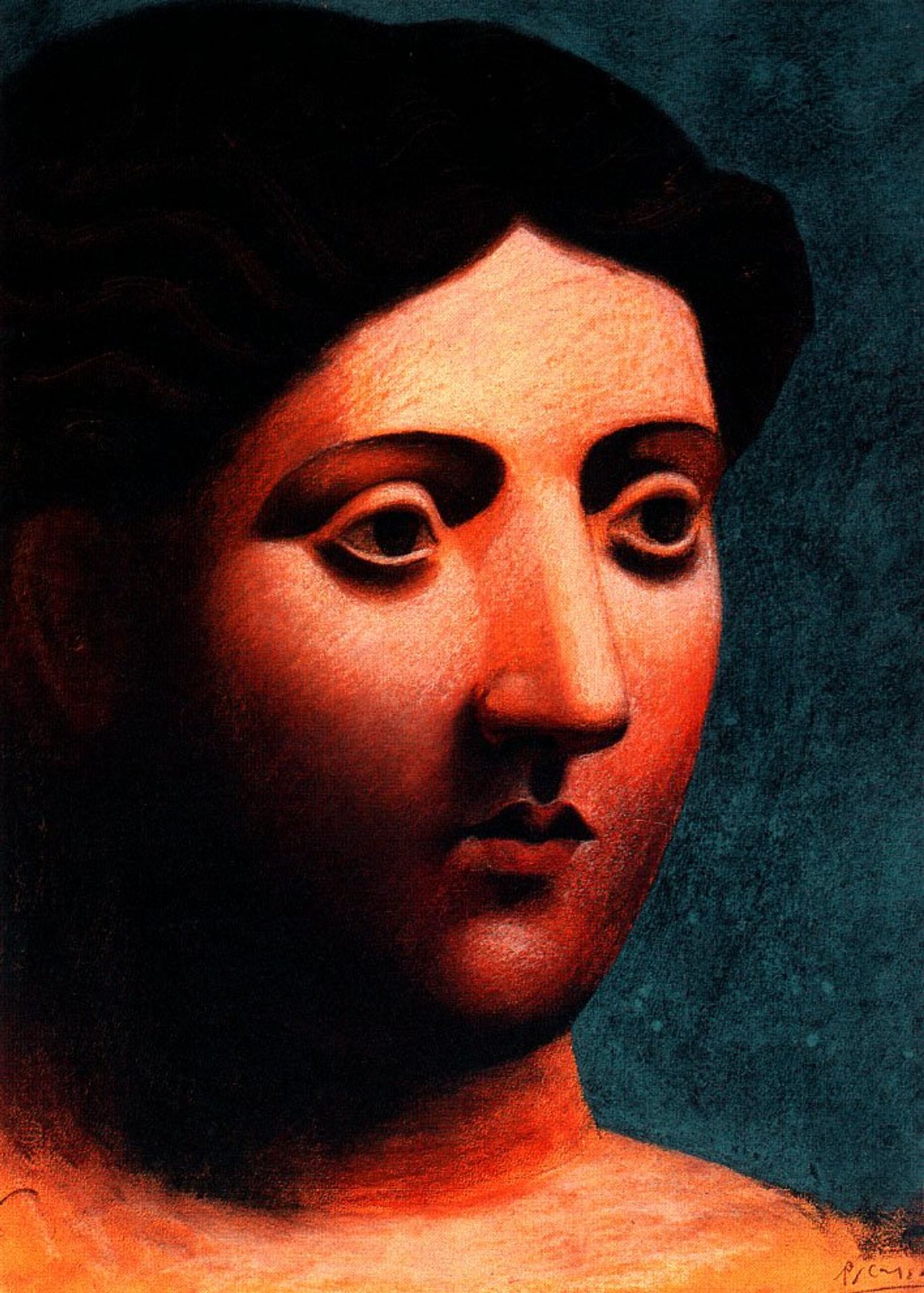 Head of woman by Pablo Picasso