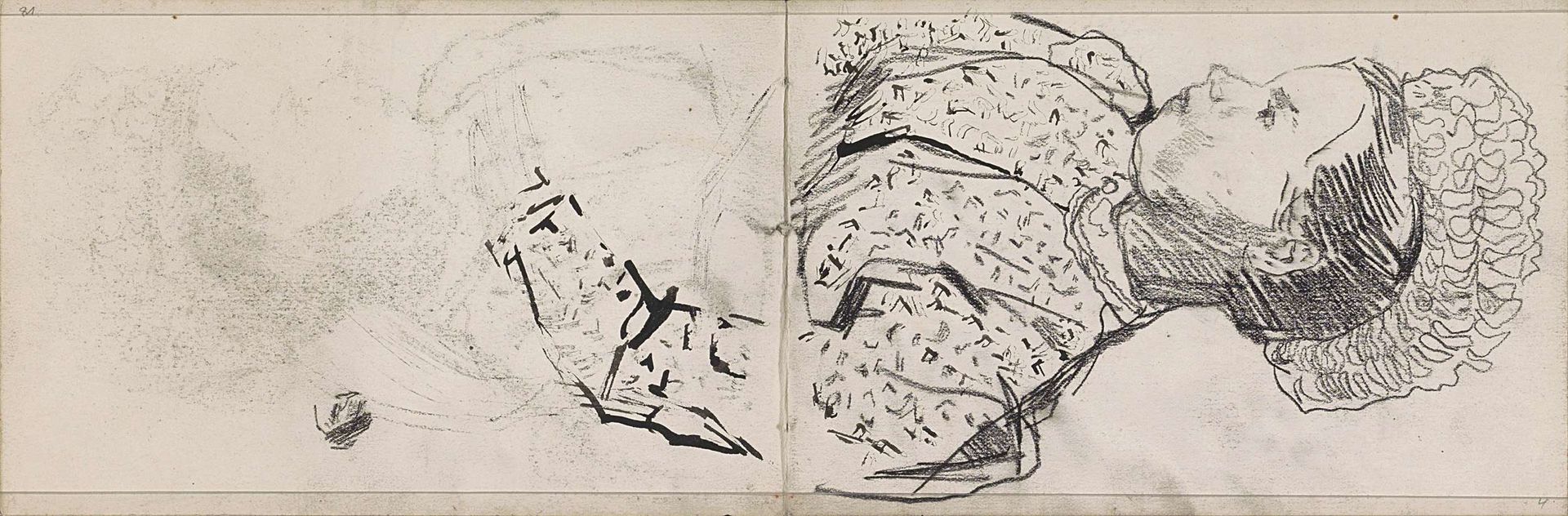 Dienstmeid met muts by Isaac Israels