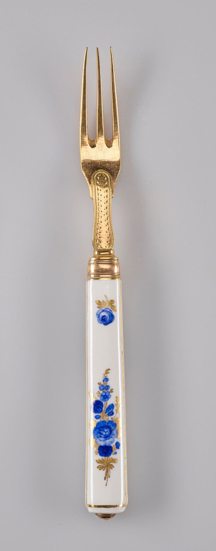 Fork by Meissen Porcelain Factory