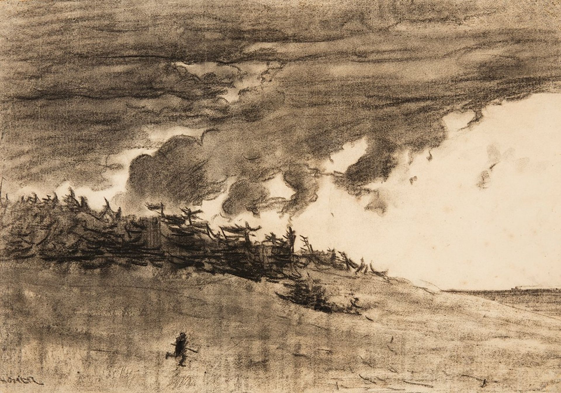 Storm Coming by Winslow Homer