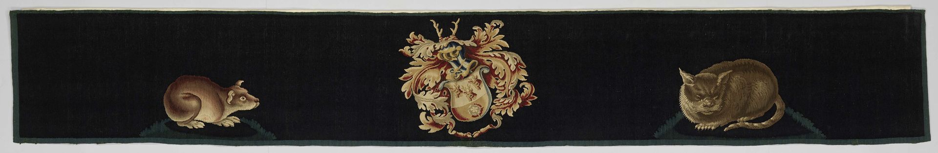 Schoorsteenval met het familiewapen Spiegel (fragment) by Tobias Schaep