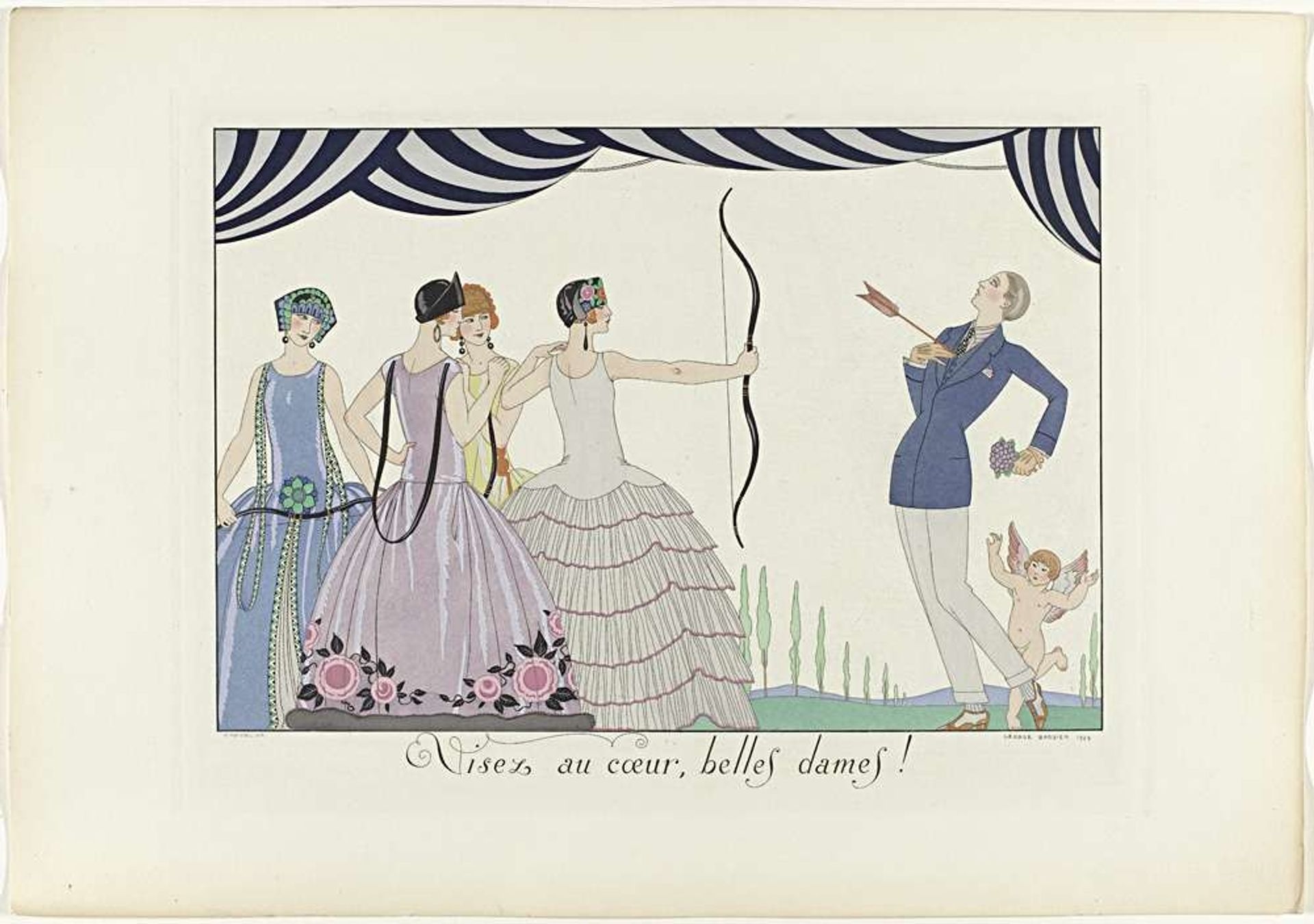 Visez au coeur, belles dames! by Henri Reidel